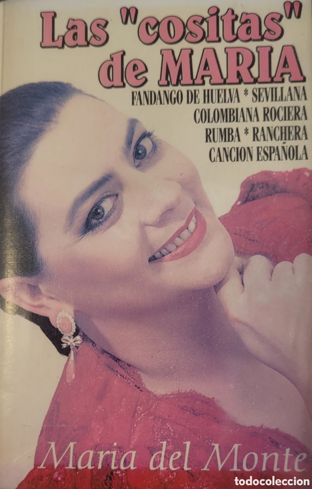 Casetes antiguos: MARIA DEL MONTE LAS COSITAS DE MARIA CASSETTE - Foto 1