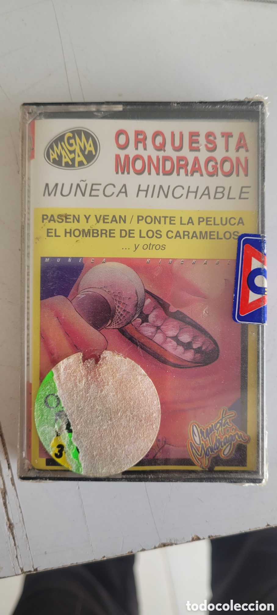 Casetes antiguos: ORQUESTA MONDRAGON MU&Ntilde;ECA HINCHABLE CASSETTE - Foto 1
