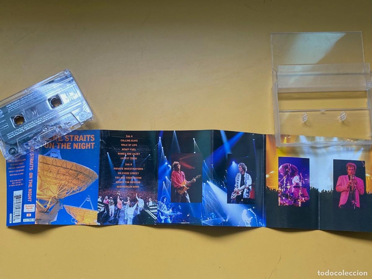 Casetes antiguos: Cassette - Dire Straits on the night - Foto 5