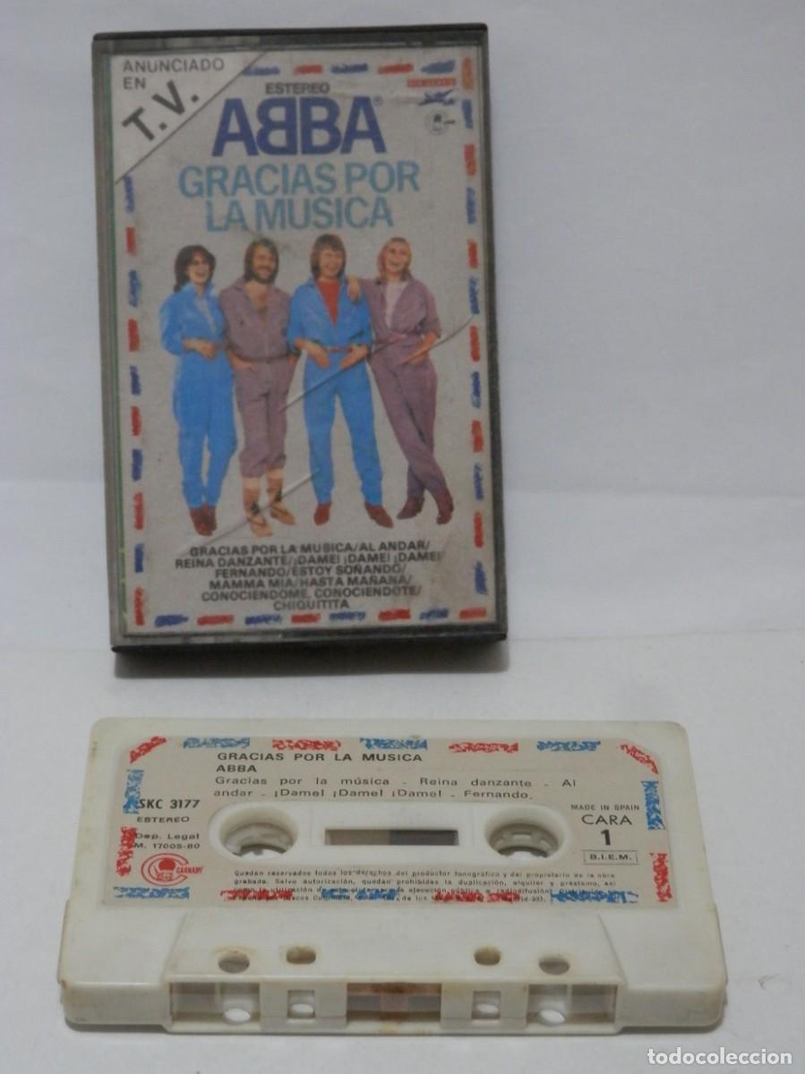Casetes antiguos: CINTA CASETE DE LOS ABBA - Foto 1