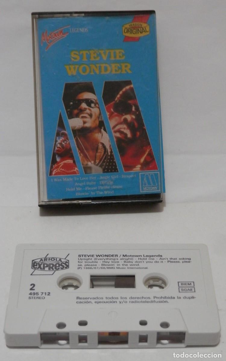 Casetes antiguos: CINTA CASETE DE STEVIE WONDER - Foto 1