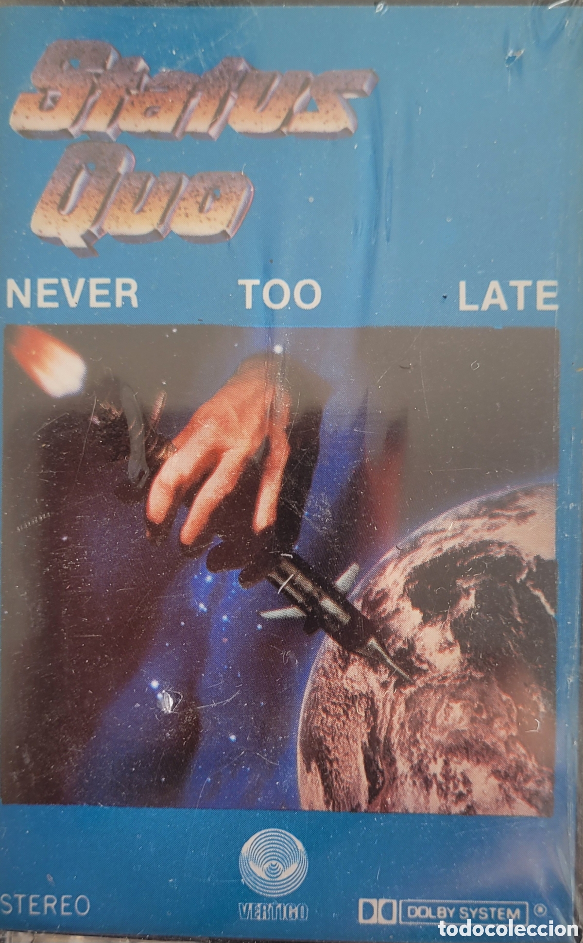Casetes antiguos: STATUS QUO NEVER TOO LATE CASSETTE - Foto 1