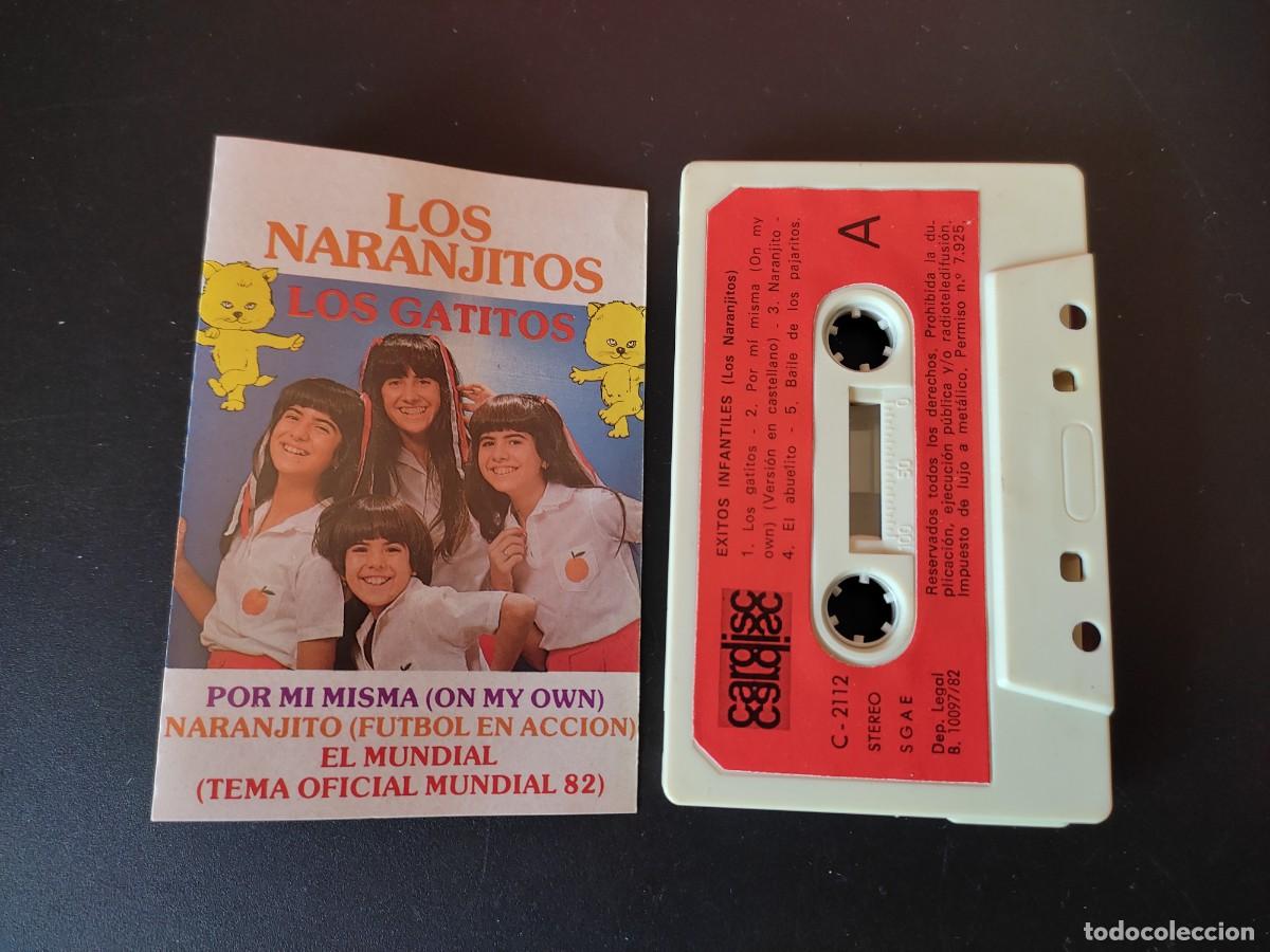 Casetes antiguos: CASSETTE LOS NARANJITOS LOS GATITOS - Foto 1