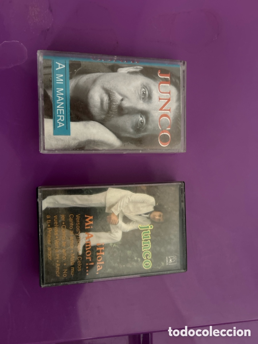 Casetes antiguos: Lote cintas de casette Junco - Foto 1