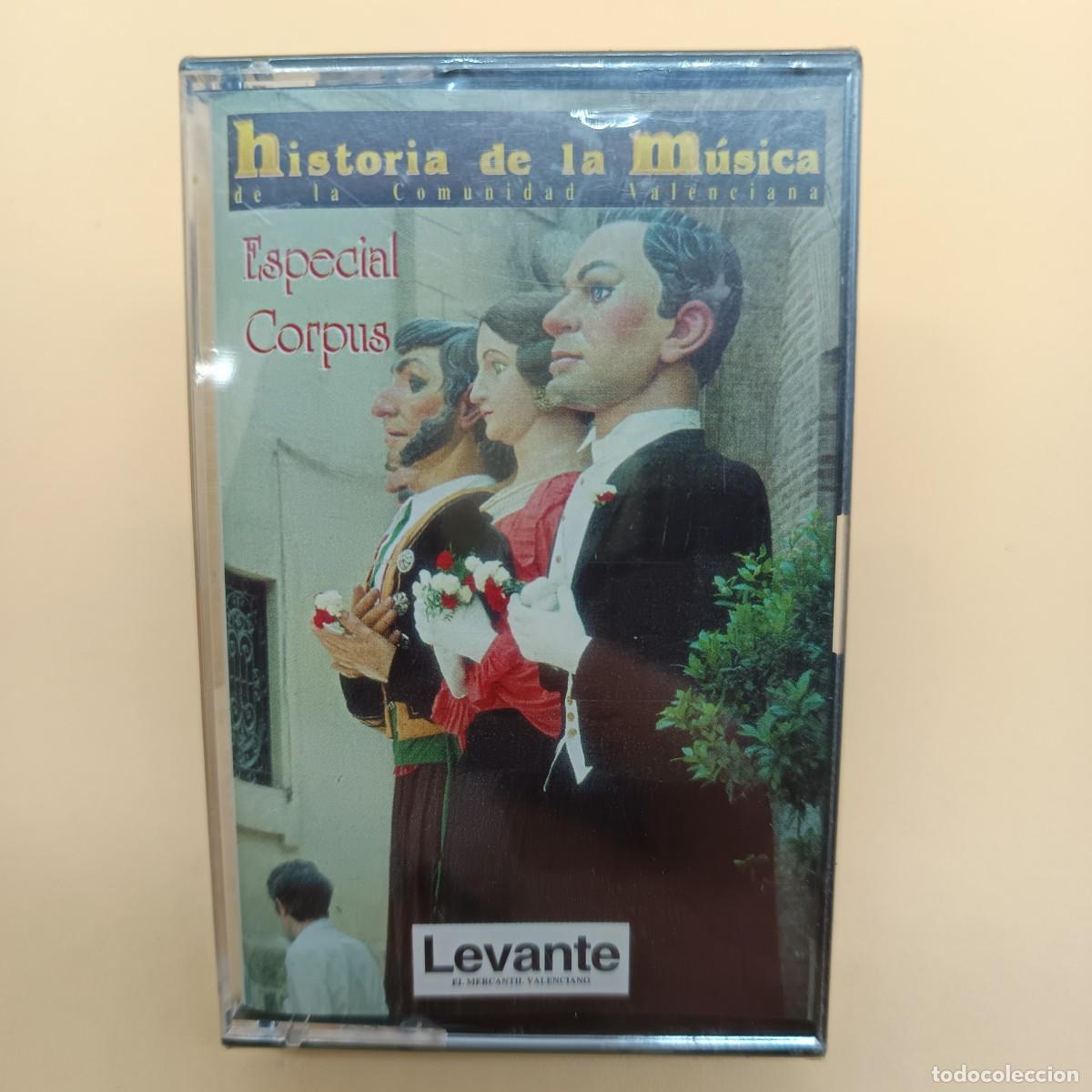 Casetes antiguos: CASETE -HISTORIA DE LA MUSICA DE LA COMUNIDAD VALENCIANA ESPECIAL CORPUS