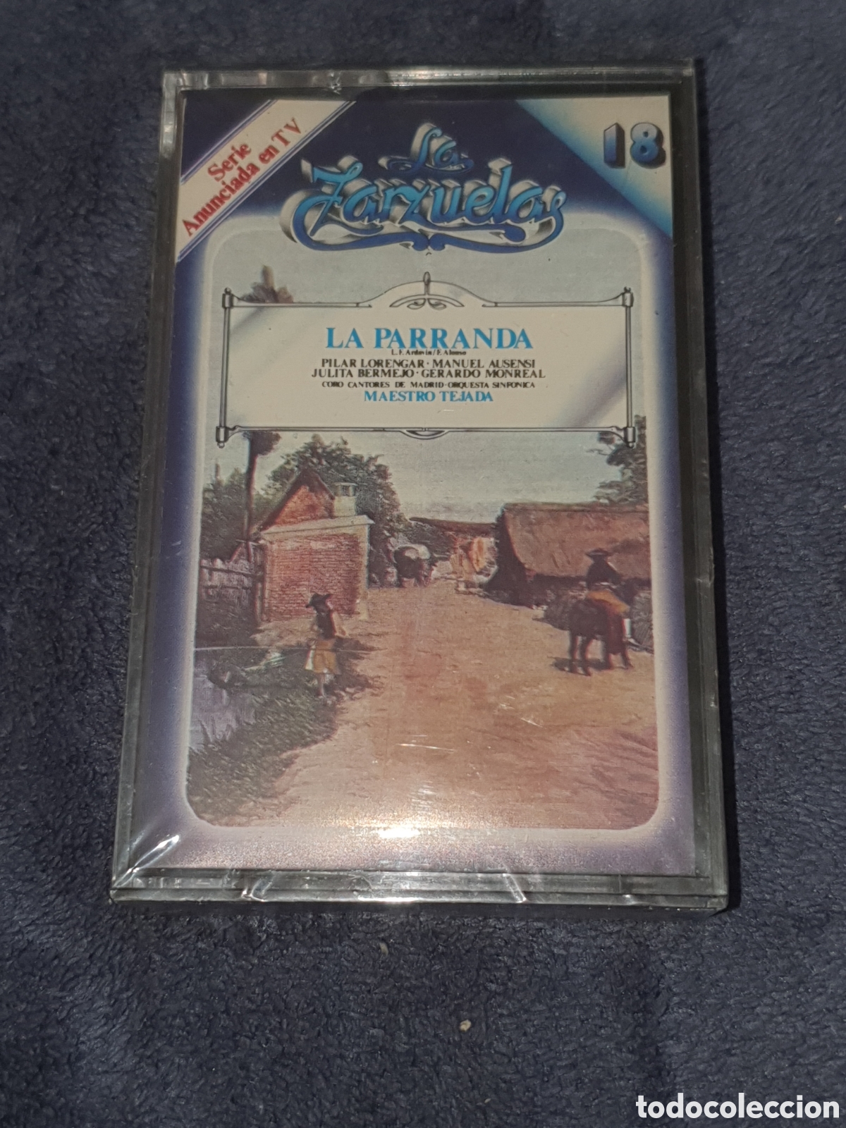 Casetes antiguos: CT1. La Zarzuela 18, La Pandarra, Nuevo, Precintado Original, Sin Estrenar Ni Usar.