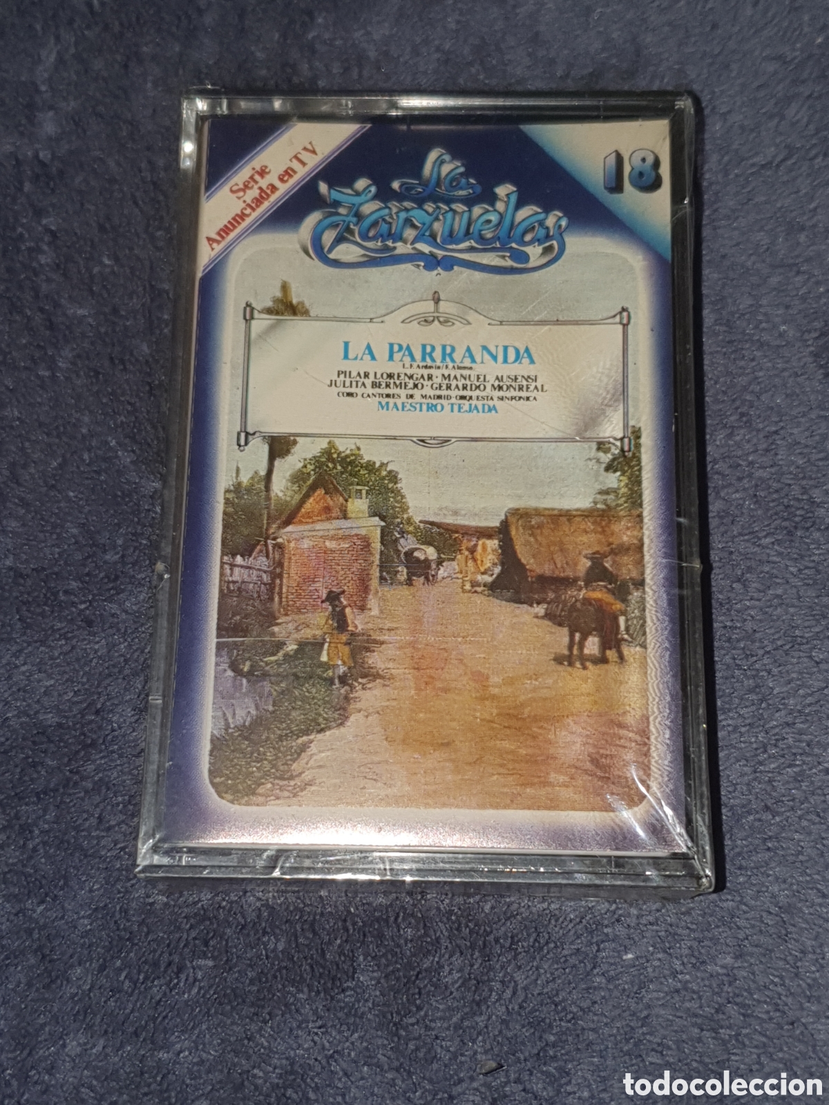 Casetes antiguos: CT1. La Zarzuela 18, La Pandarra, Nuevo, Precintado Original, Sin Estrenar Ni Usar.