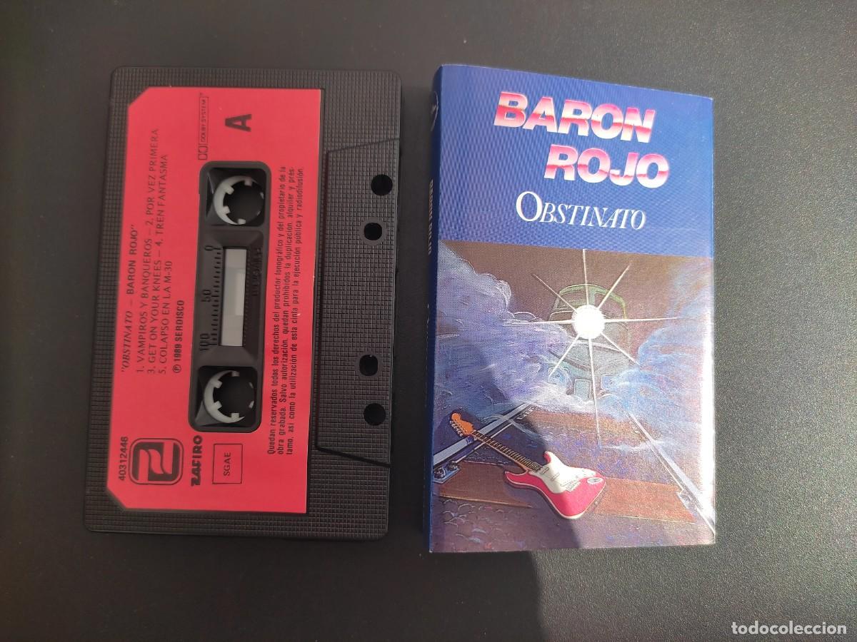 Casetes antiguos: CINTA CASSETTE BAR&Oacute;N ROJO OBSTINATO - Foto 1