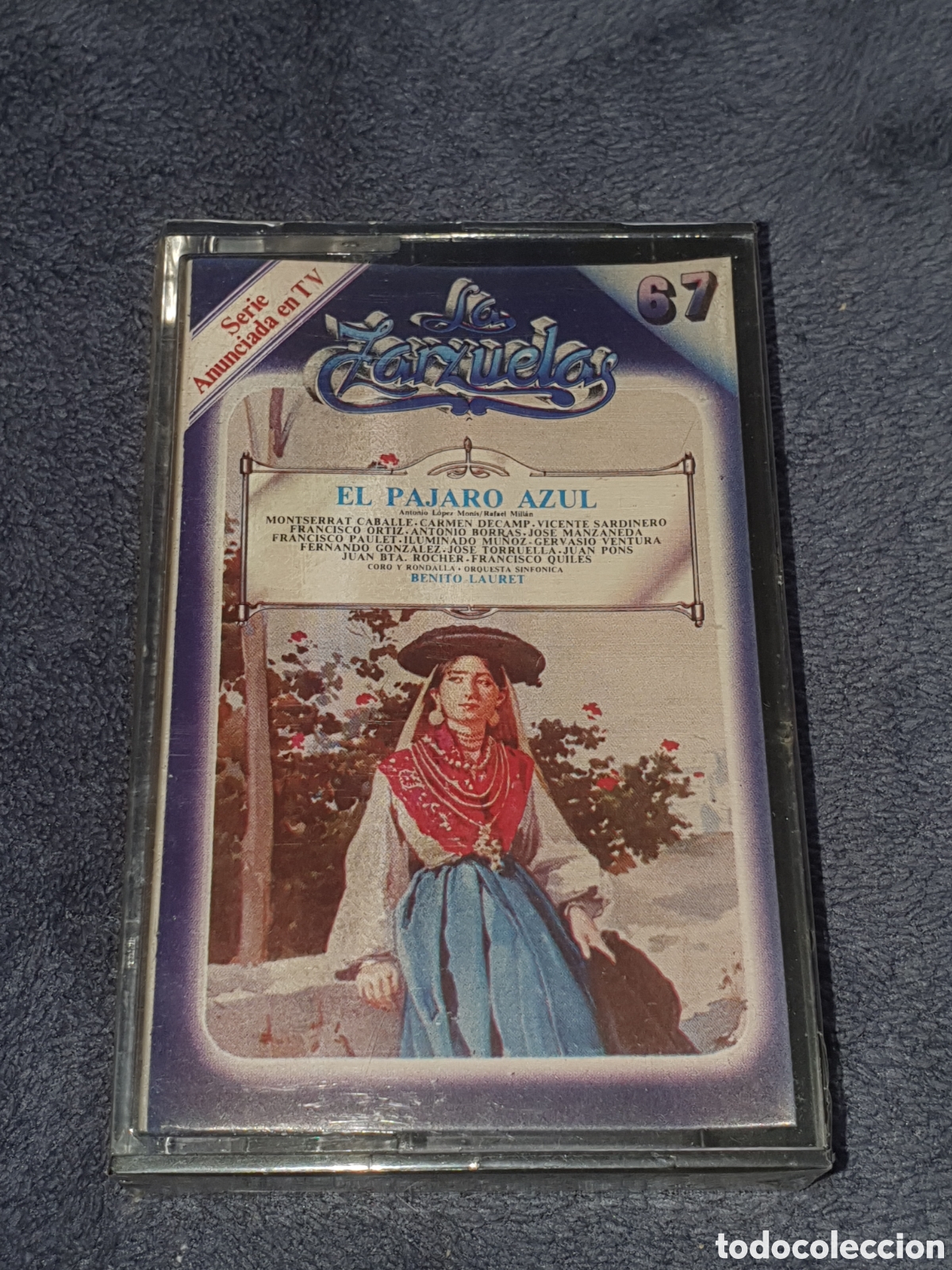 Casetes antiguos: CT2. La Zarzuela 67, El Pajaro Azul, Nuevo, Precintado Original, Sin Estrenar Ni Usar.