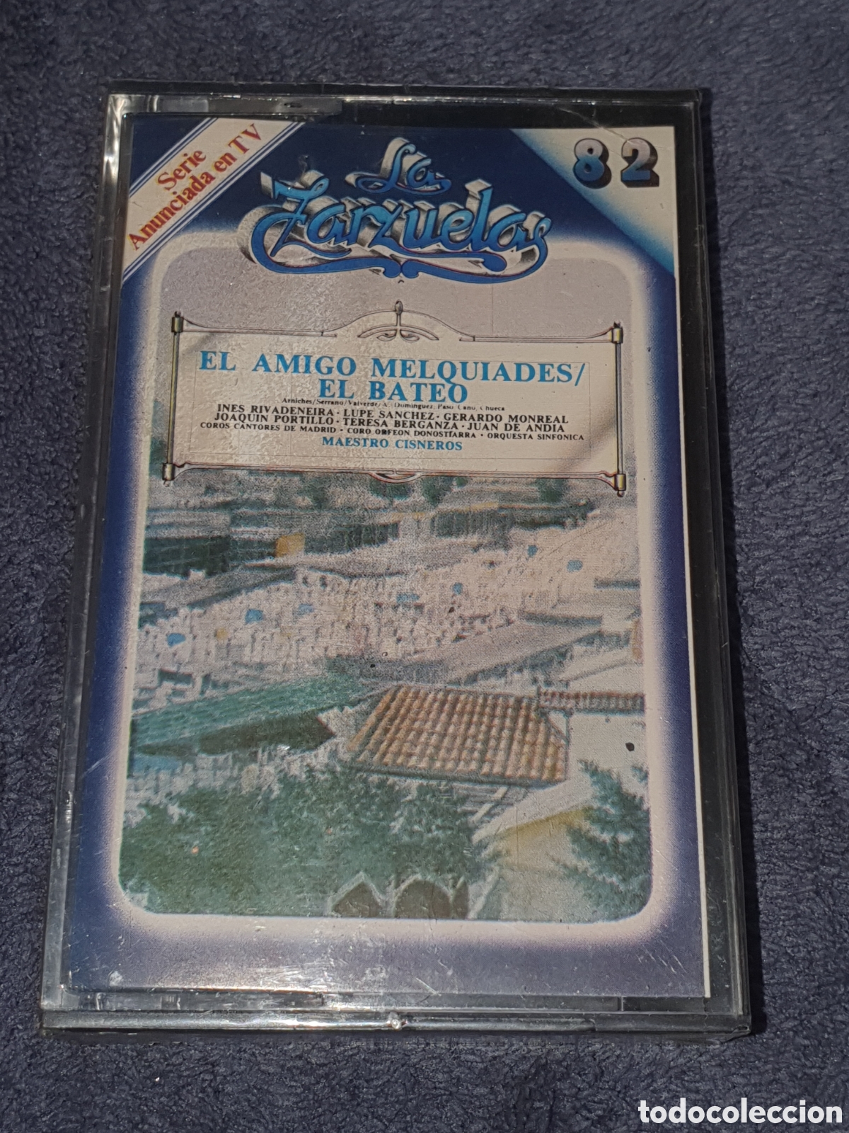 Casetes antiguos: CT2. La Zarzuela 82, El Amigo Melquiades/ El Bateo, Precintado Original, Sin Estrenar Ni Usar.