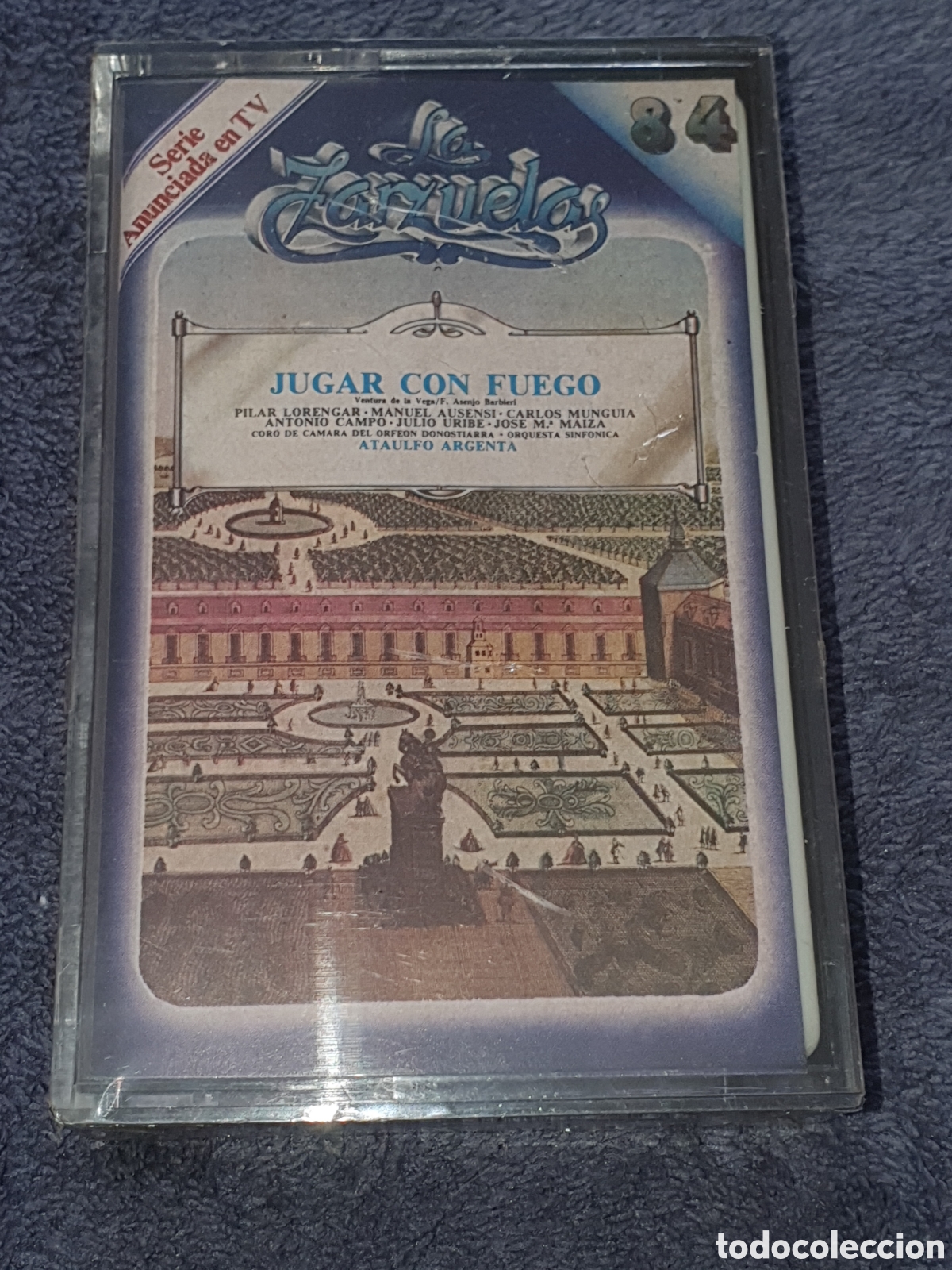 Casetes antiguos: CT2. La Zarzuela 84, Jugar Con Fuego, Nuevo, Precintado Original, Sin Estrenar Ni Usar.