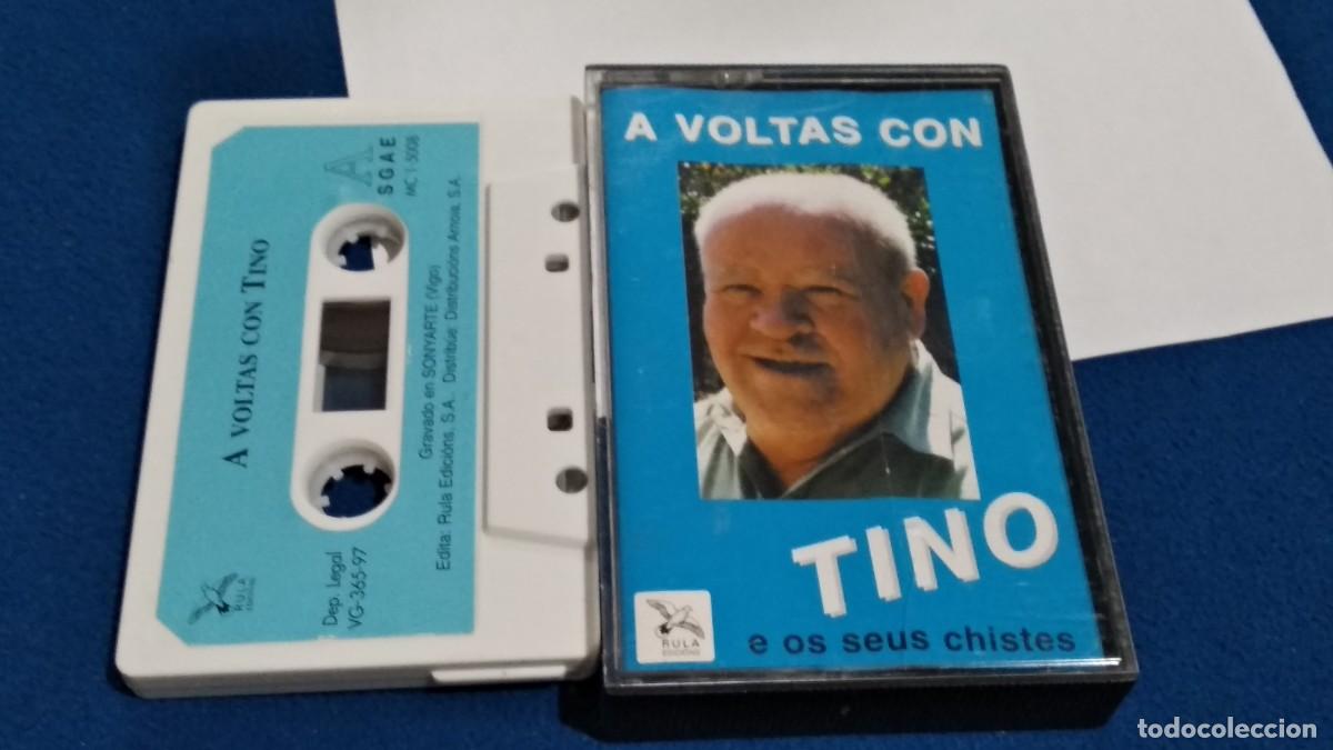Casetes antiguos: TINO Y SUS CHISTES / A VOLTAS CON TINO - RULA 1997 - CASETE CINTA CASSETTE - COMO NUEVA