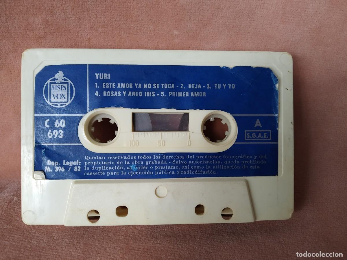 Casetes antiguos: YURI - LLENA DE DULZURA - HISPAVOX - 1982 - Foto 5