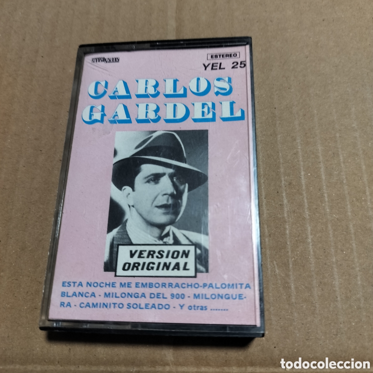 Casetes antiguos: CASETTE 1978 CARLOS GARDEL - Foto 1