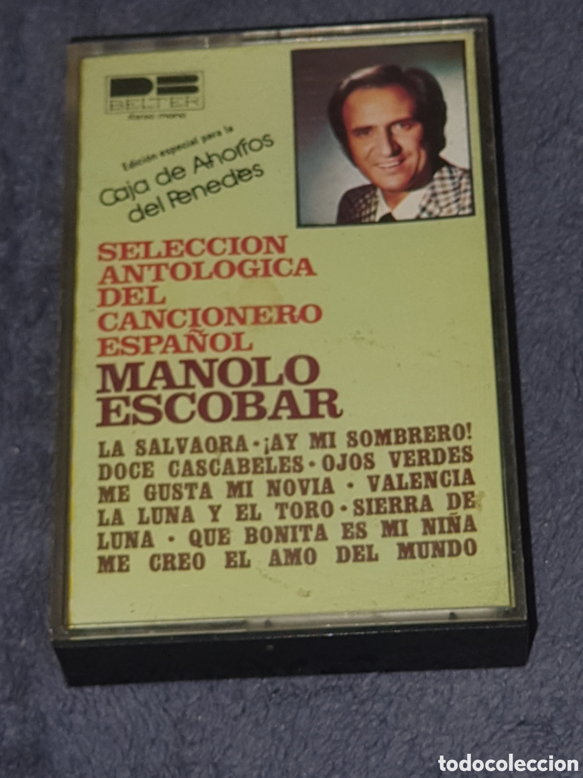 Casetes antiguos: CT3.Cinta, Caset, Manolo Escobar Vol. II,1977 De 2&ordf; Mano.
