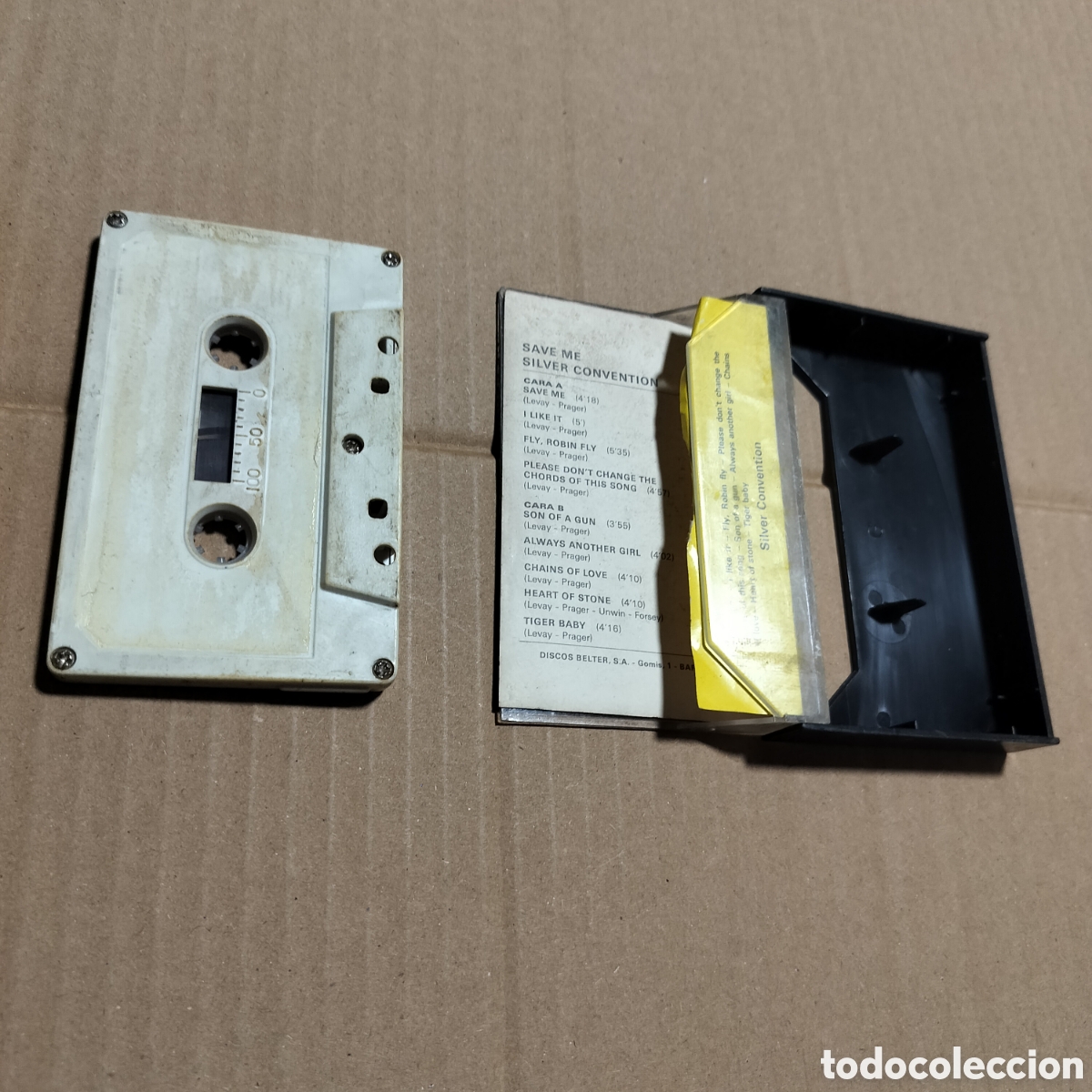 Casetes antiguos: CASETTE 1975 SILVER CONVENTION - FLY ROBIN FLY bp - Foto 2
