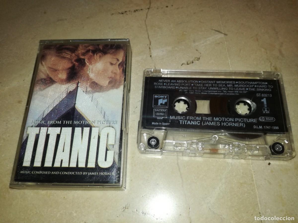 Casetes antiguos: BSO DE LA PEL&Iacute;CULA TITANIC-JAMES HORNER-CASETE
