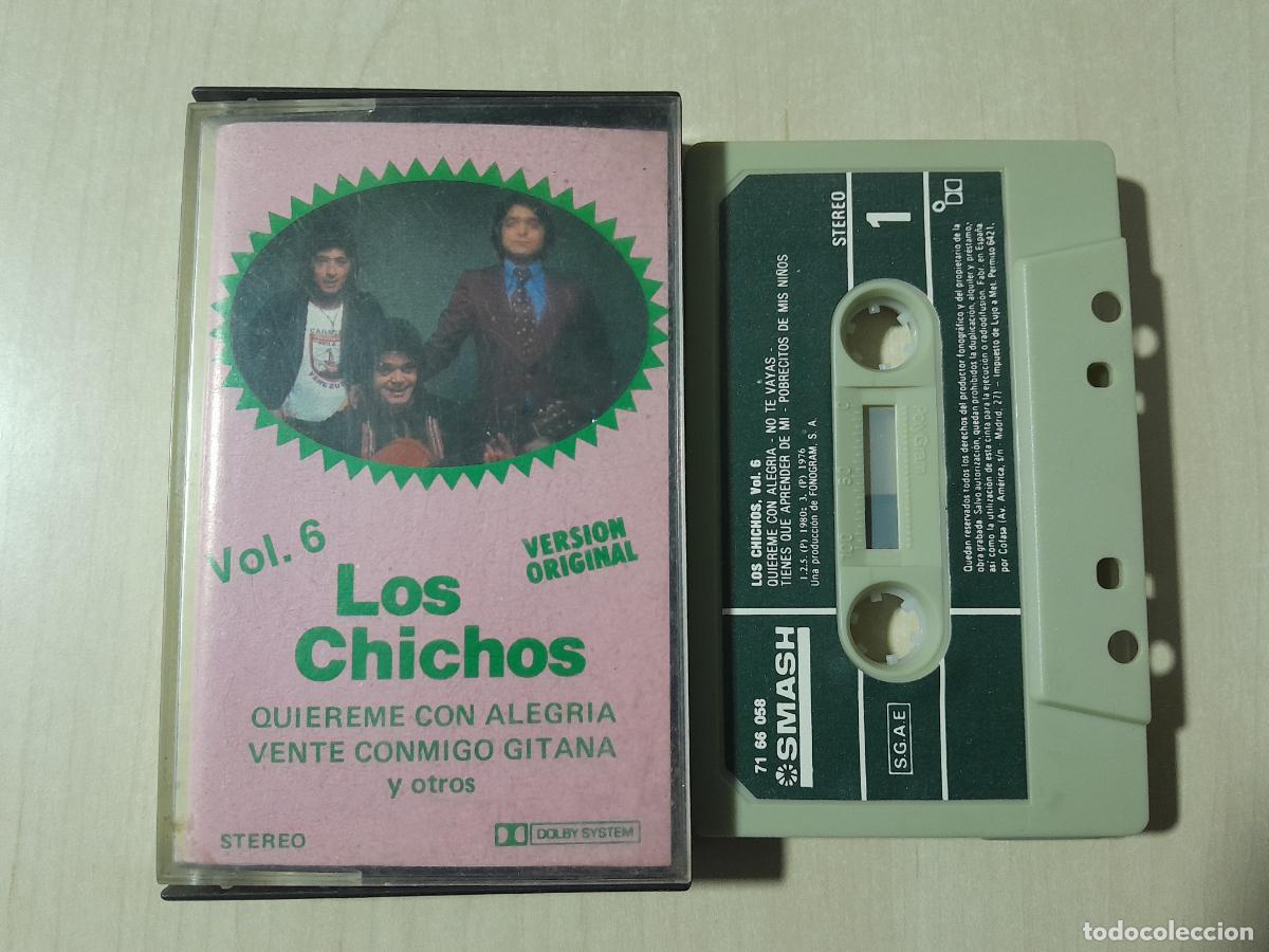 Casetes antiguos: LOS CHICHOS - CASETE - VOL. 6 - Foto 1