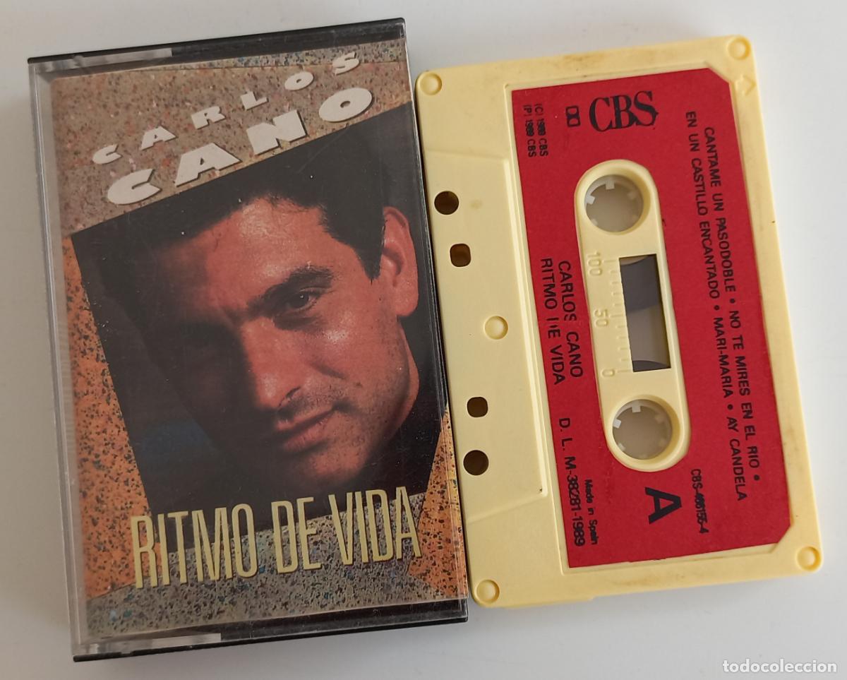 Casetes antiguos: Carlos Cano. Ritmo de la vida. 1989 CBS. .CASSETTE - Foto 1