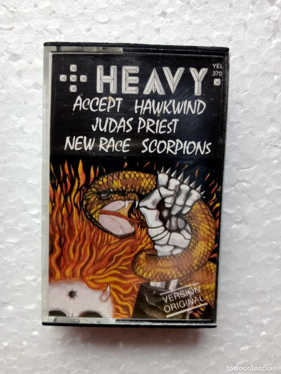 Casetes antiguos: Various - + Heavy (Cass, Comp, RE) - Foto 1