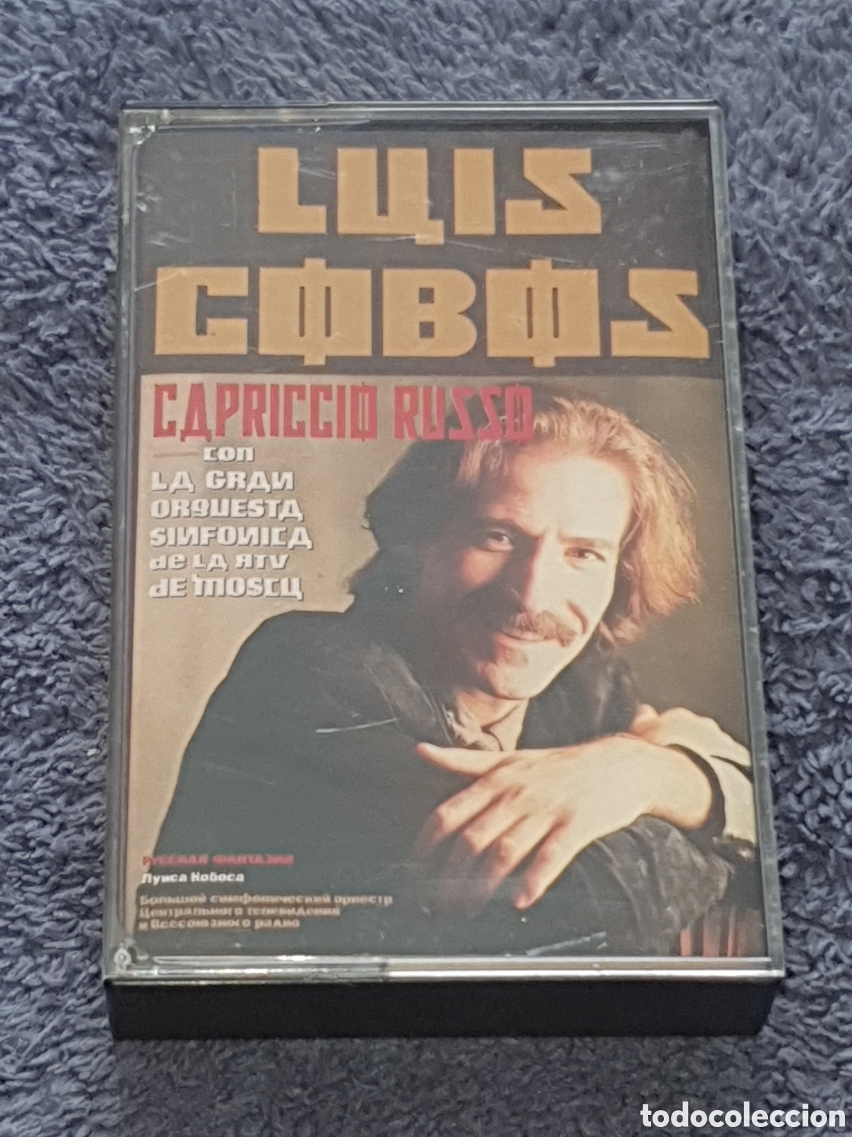 Casetes antiguos: CT5. Luis Cobos Capricho Russo, 1986, De 2&ordf; Mano. - Foto 1