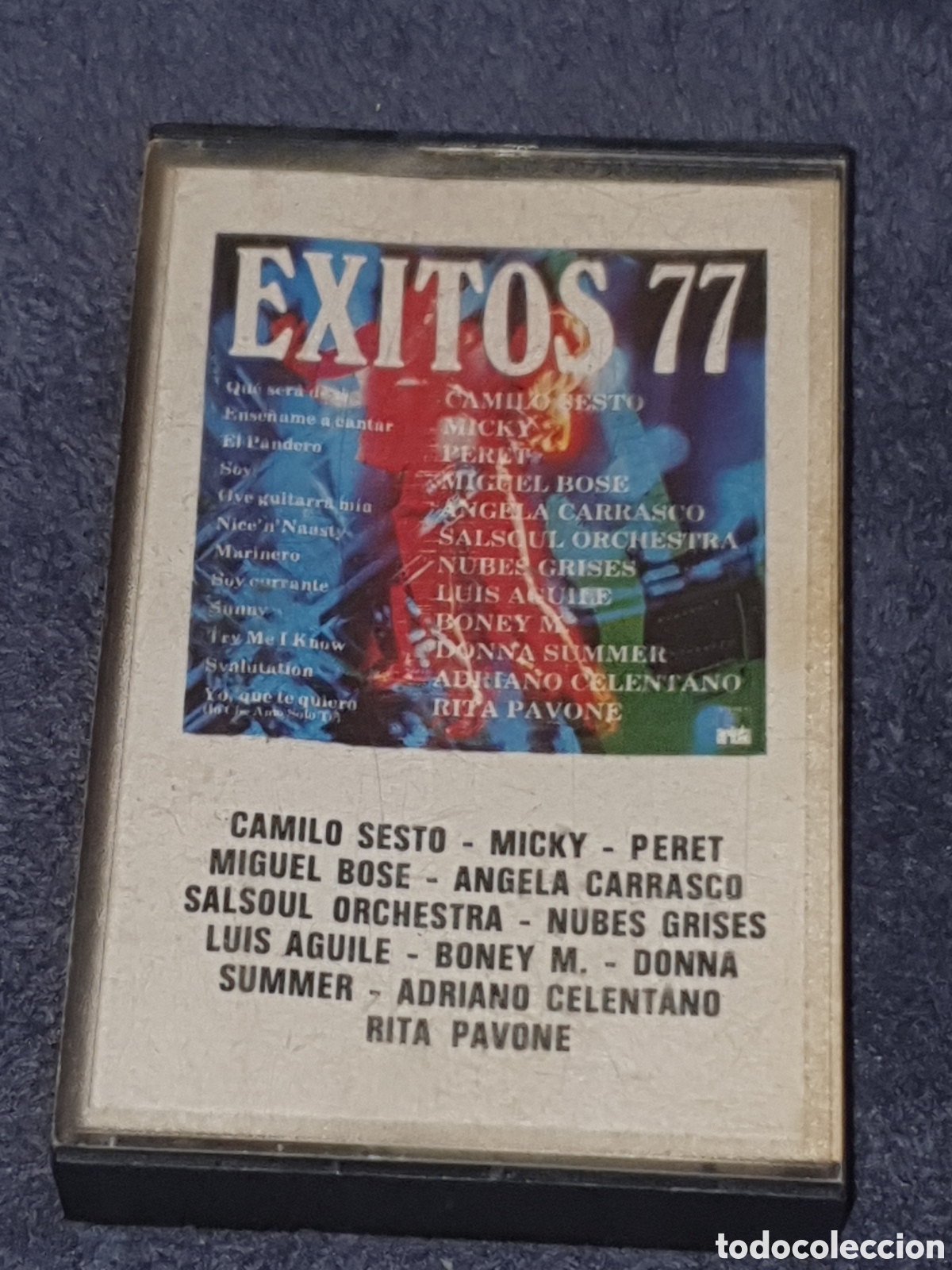 Casetes antiguos: CT5.Cinta, Caset, &Eacute;xitos Del 77, De 2&ordf; Mano. - Foto 1