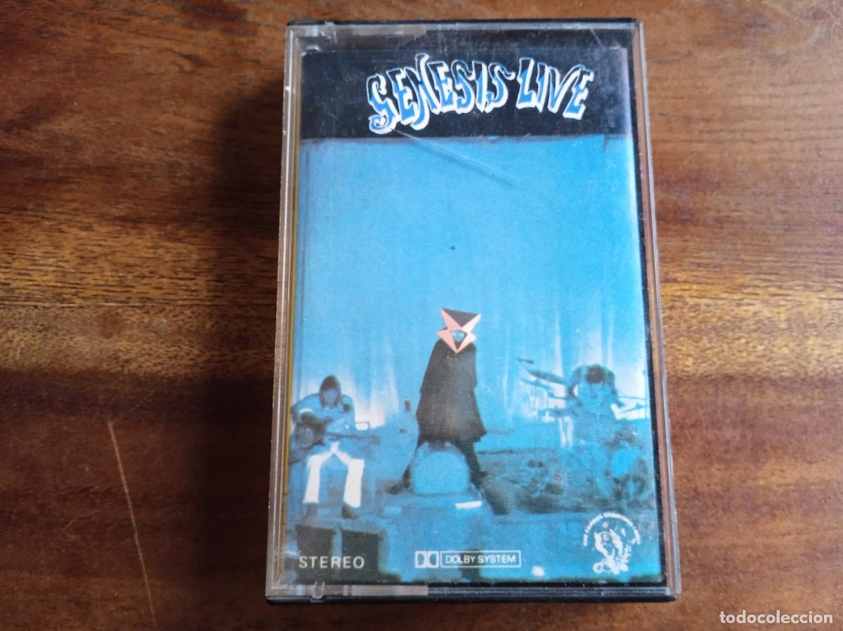 Casetes antiguos: Genesis - Live - Casette original Charisma 1973 - Foto 1