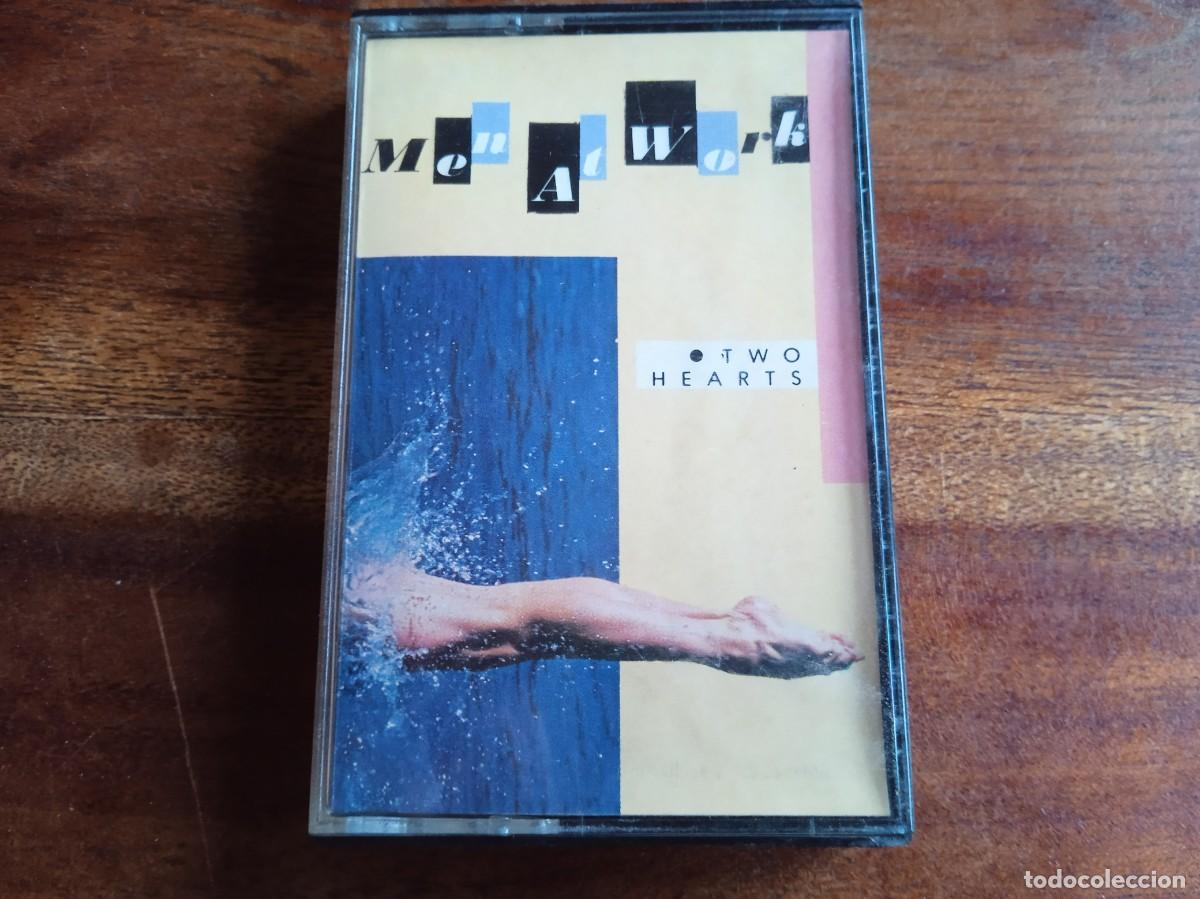 Casetes antiguos: Men at Work - Two Hearts - Casette original CBS 1985 - Foto 1