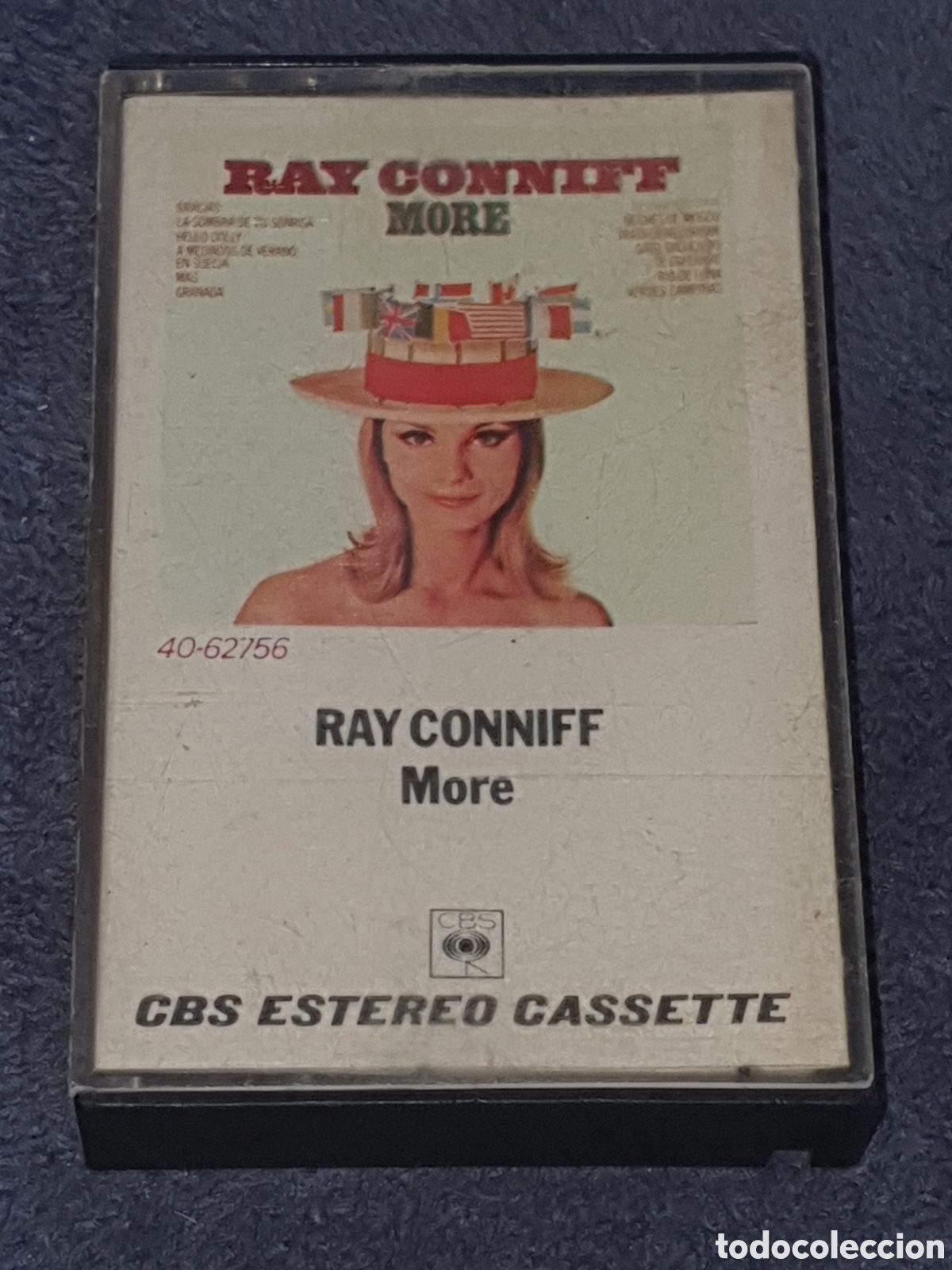 Casetes antiguos: CT5.Cinta, Caset, Ray Conniff - More, 1972, De 2&ordf; Mano. - Foto 1