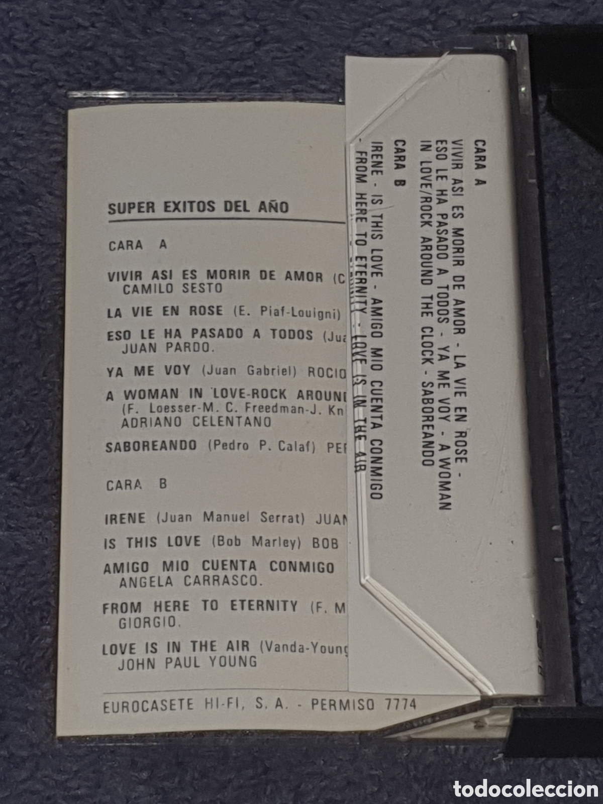 Casetes antiguos: CT7.Cinta, Caset, Super &Eacute;xitos Del 78, De 2&ordf; Mano. - Foto 2