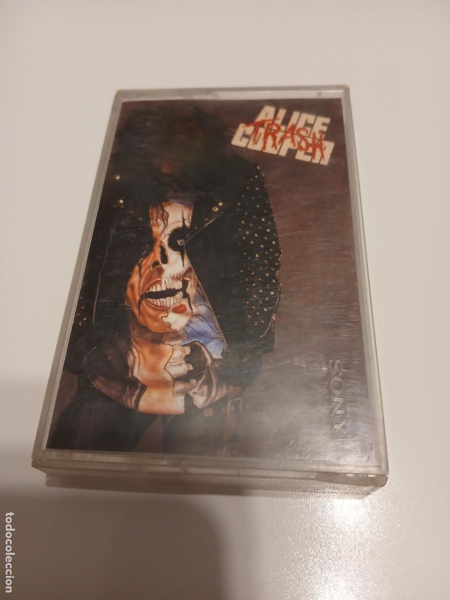 Casetes antiguos: ALICE COOPER -TRASH- (1989) CASSETTE - Foto 1