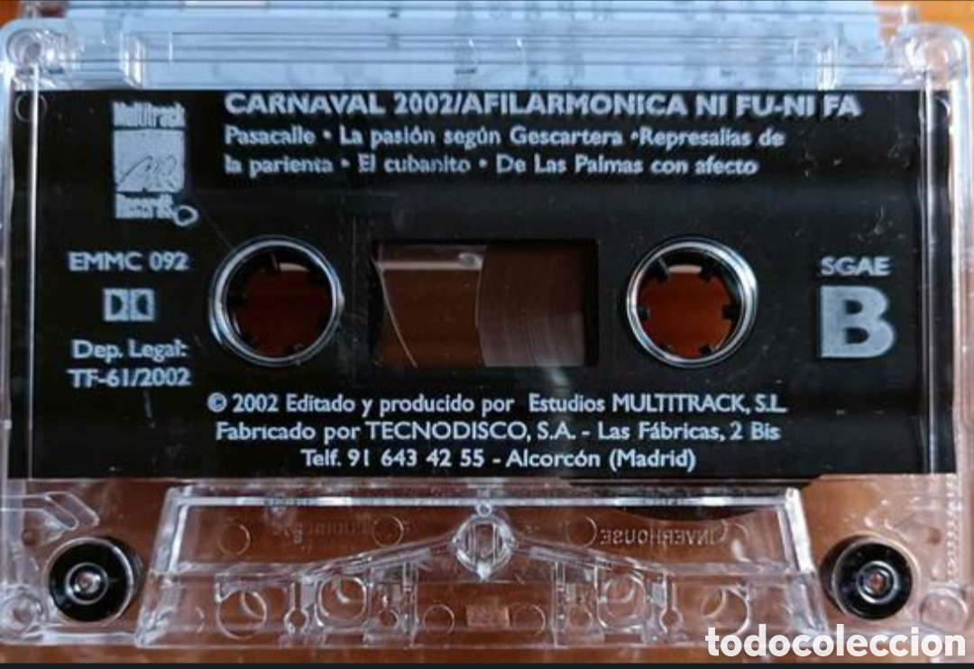 Casetes antiguos: Cassette Nif&uacute; Nif&aacute; 2002 - Foto 3