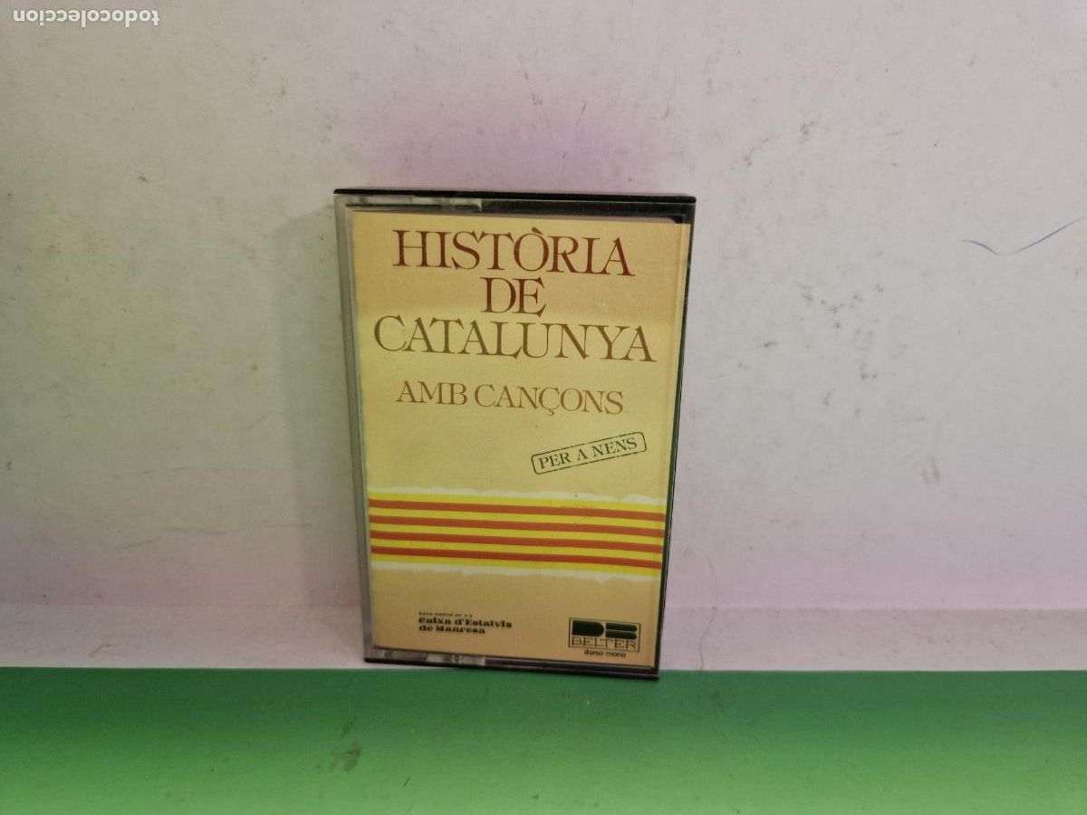 Old Cassettes: CASETE. HISTORIA DE CATALUNYA. AMB CAN&Ccedil;ONS.