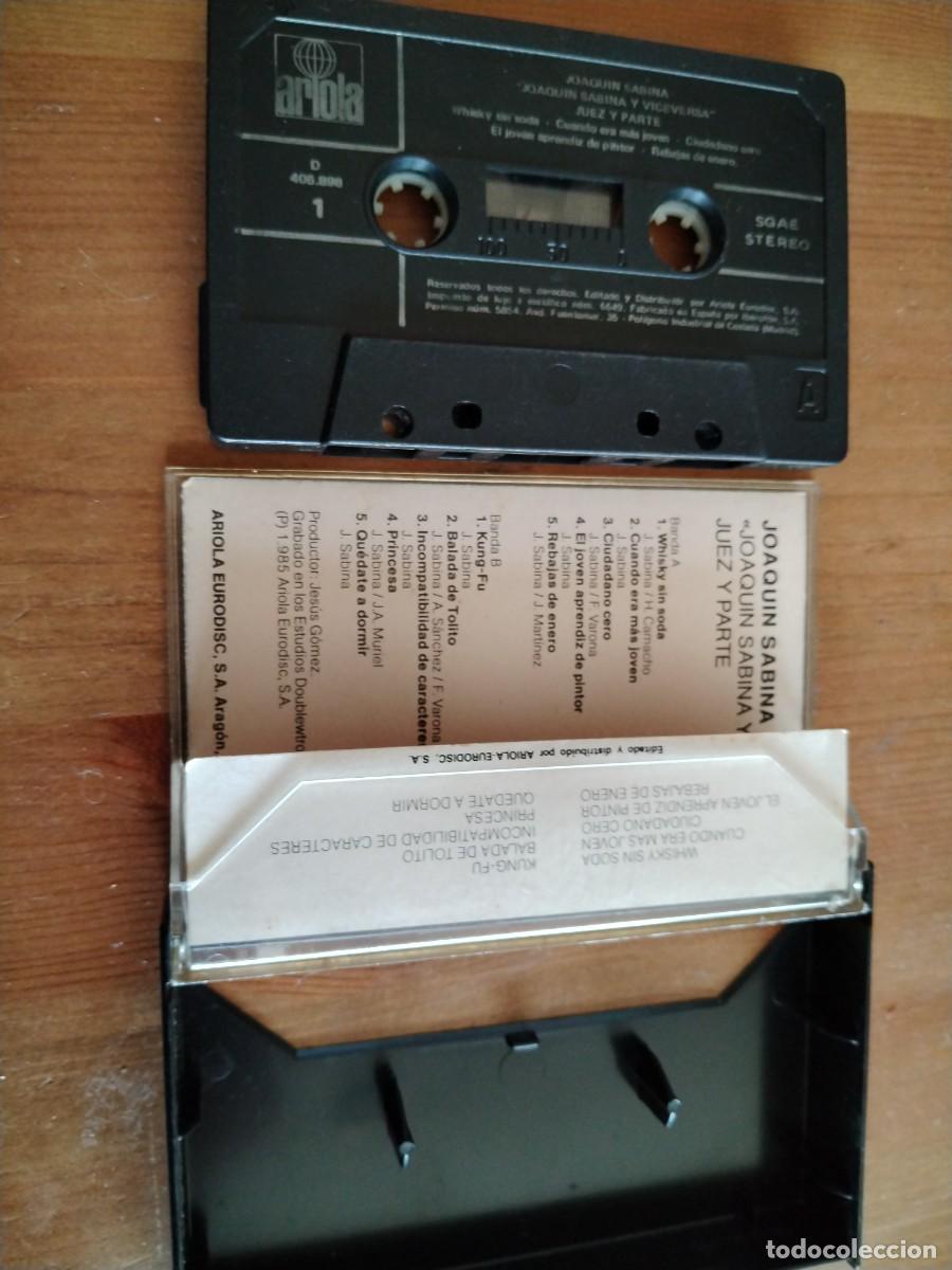Casetes antiguos: Joaqu&iacute;n Sabina y viceversa -Juez y parte - Foto 2