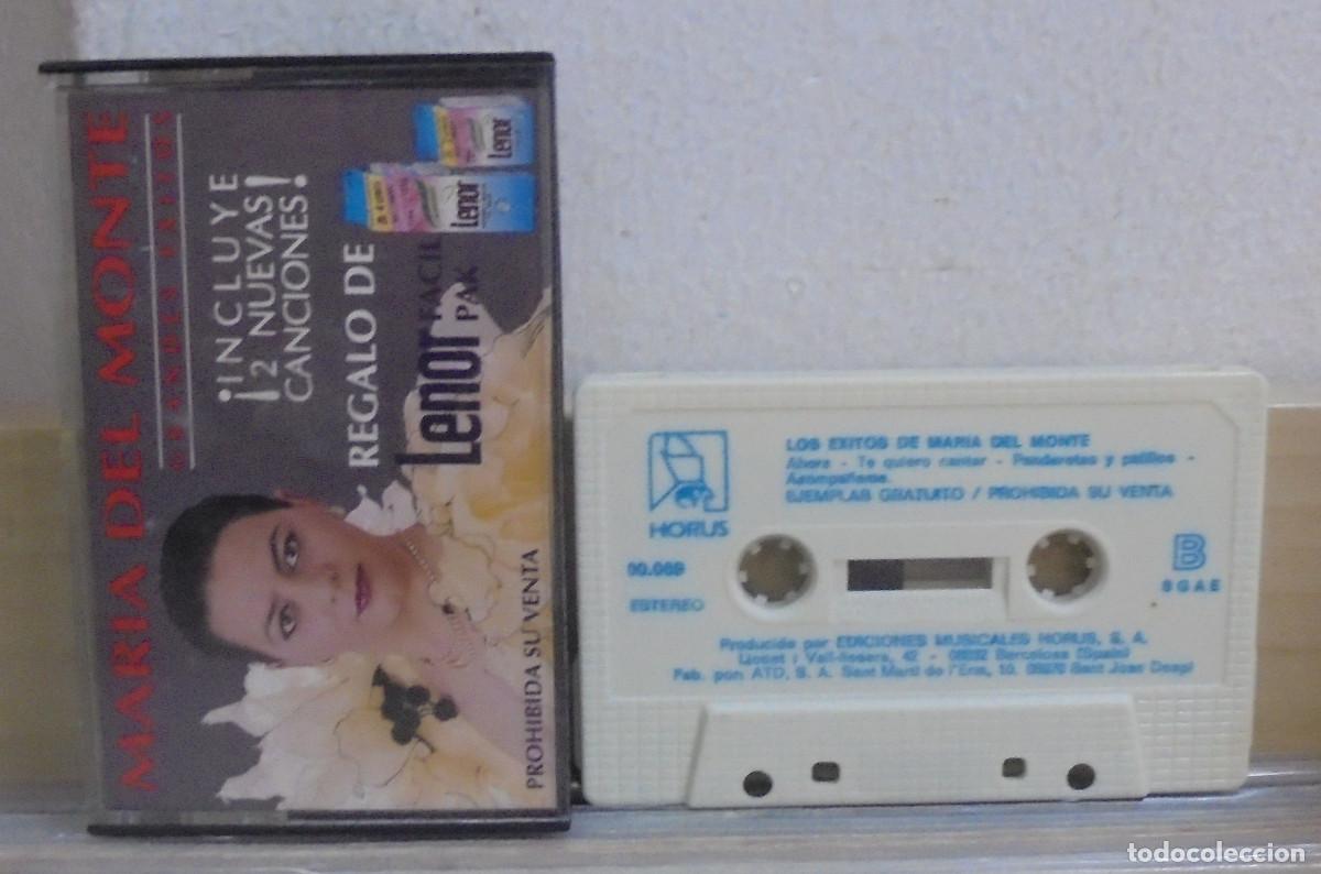 Casetes antiguos: Mar&iacute;a del Monte. Grandes &eacute;xitos -- casete - Foto 1