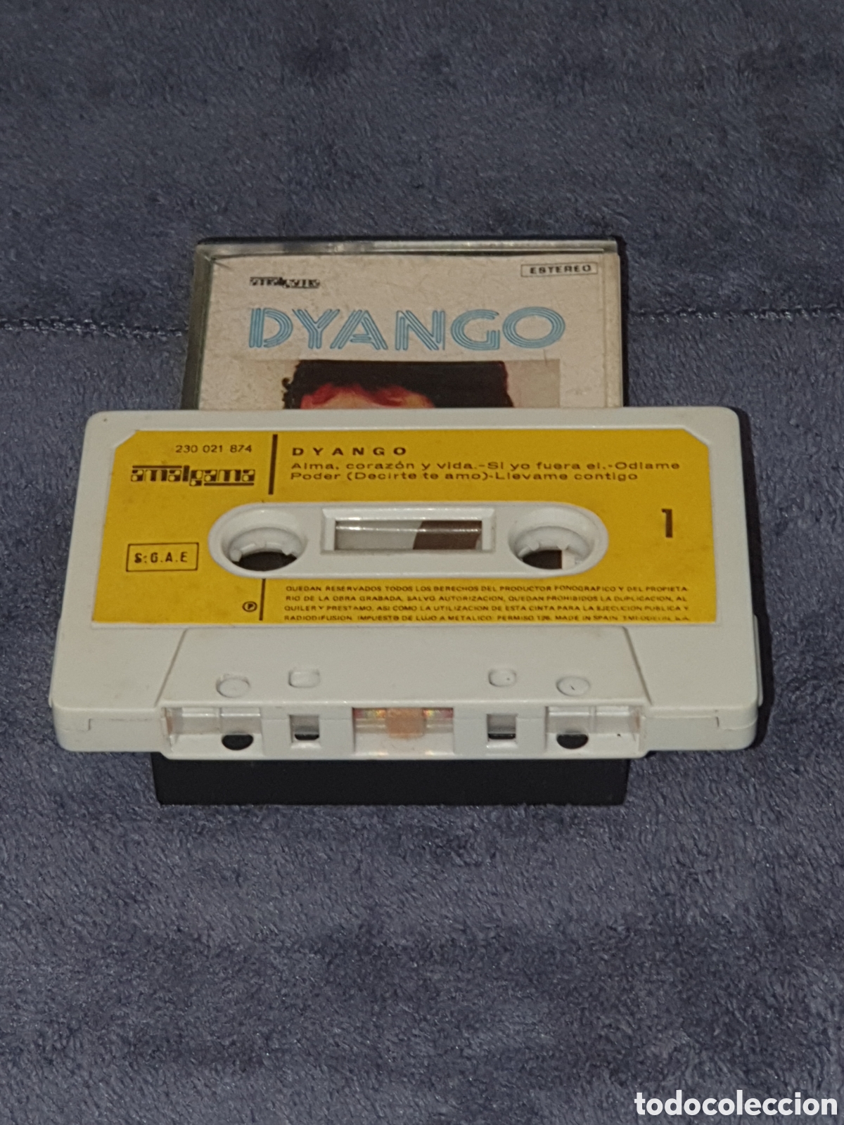 Casetes antiguos: CT10. Cinta, Dyango - Dyango, 1982, Caset, De 2&ordf; Mano. - Foto 3