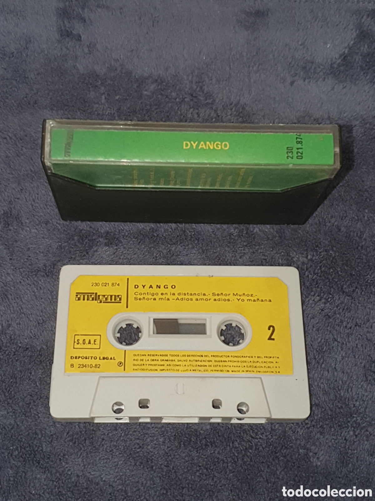Casetes antiguos: CT10. Cinta, Dyango - Dyango, 1982, Caset, De 2&ordf; Mano. - Foto 4