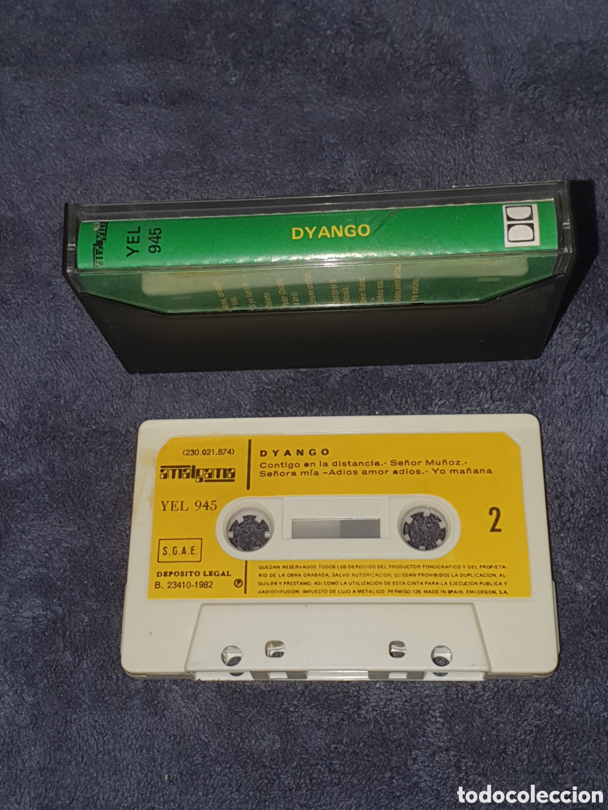 Casetes antiguos: CT10. Cinta, Dyango - Dyango, 1982, Caset, De 2&ordf; Mano. - Foto 4