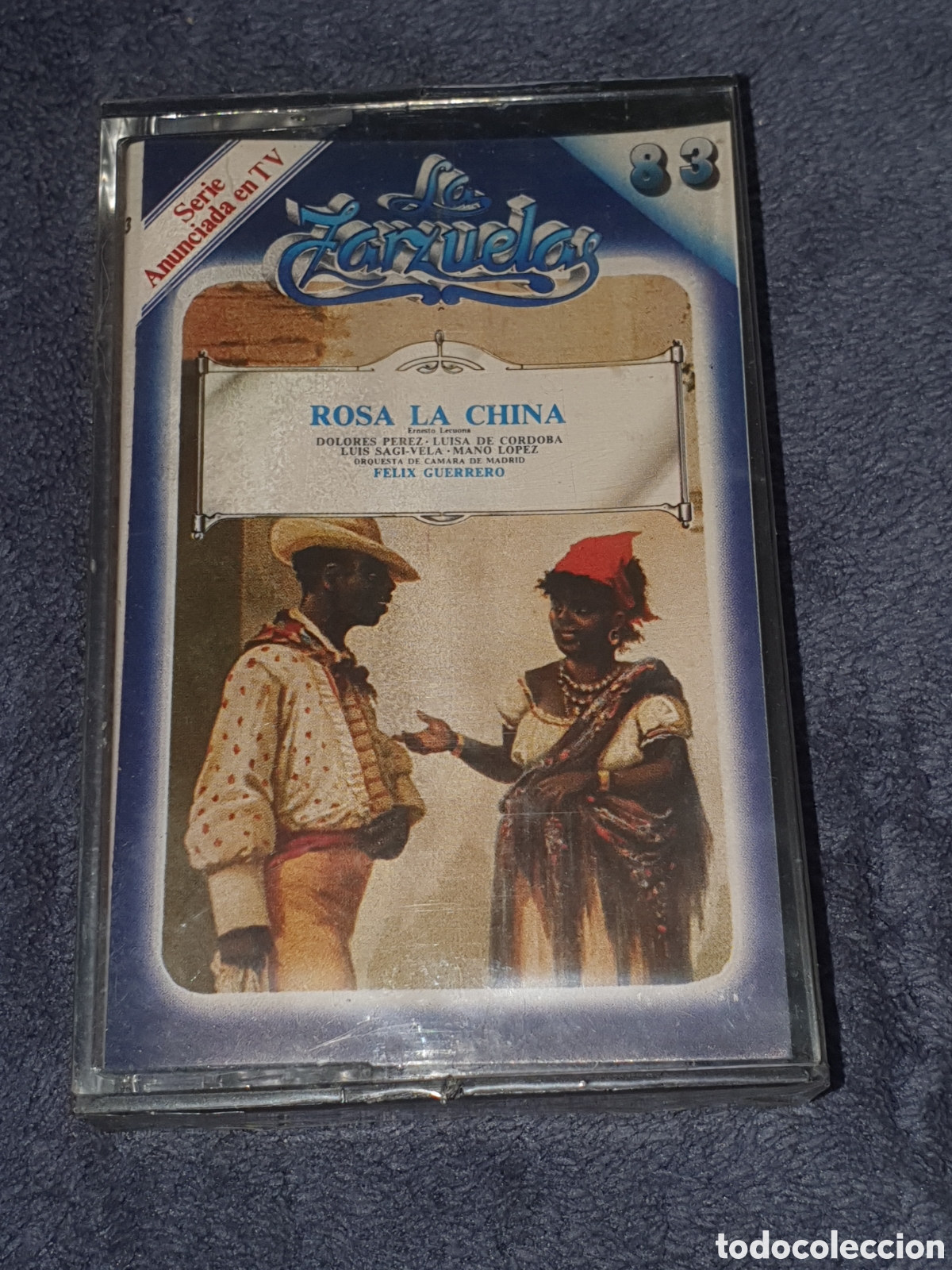 Casetes antiguos: CT-2. La Zarzuela 83, Rosa La China, Precintado Original, Sin Estrenar Ni Usar.