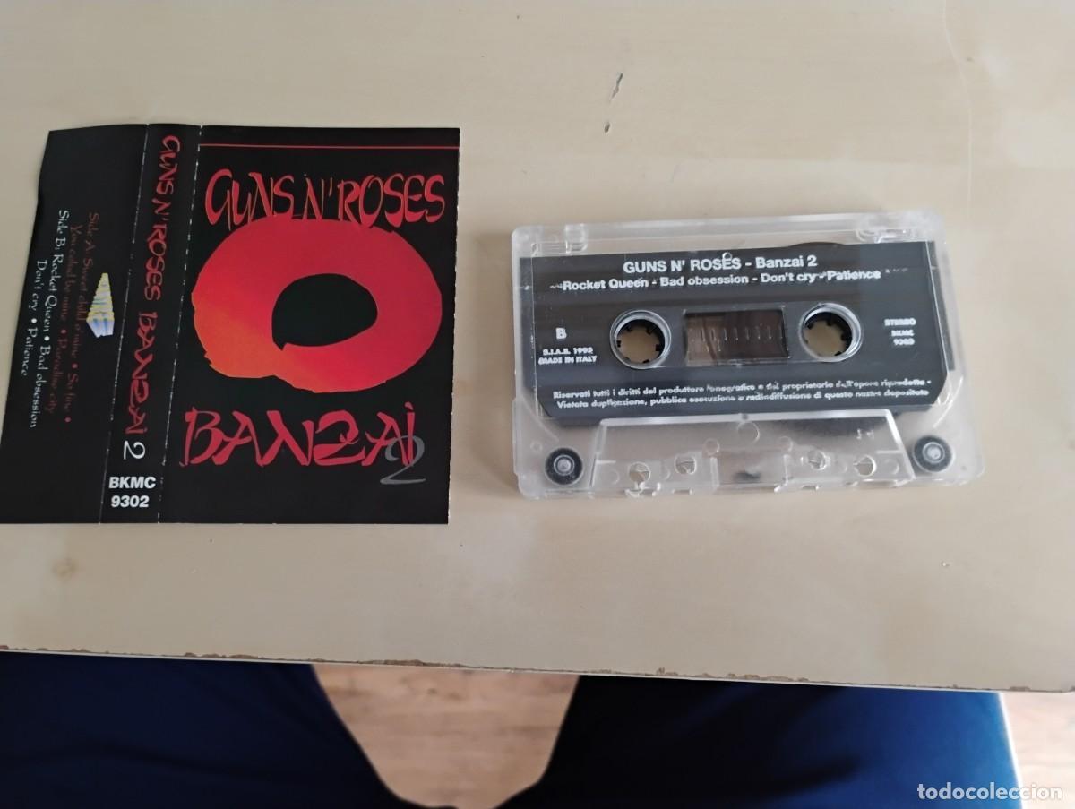 Casetes antiguos: GUNS N ROSES, BANZAI - Foto 1