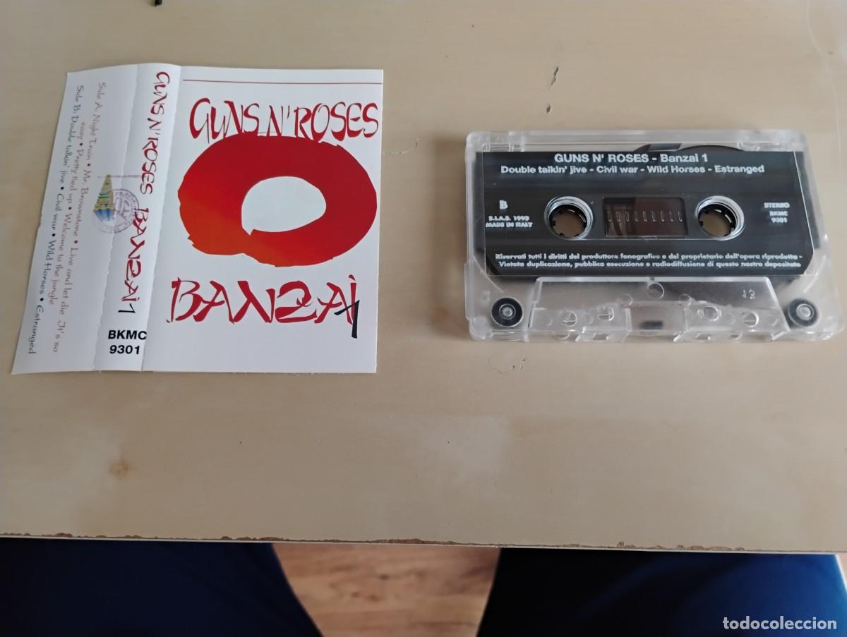 Casetes antiguos: GUNS N ROSES, BANZAI - Foto 2