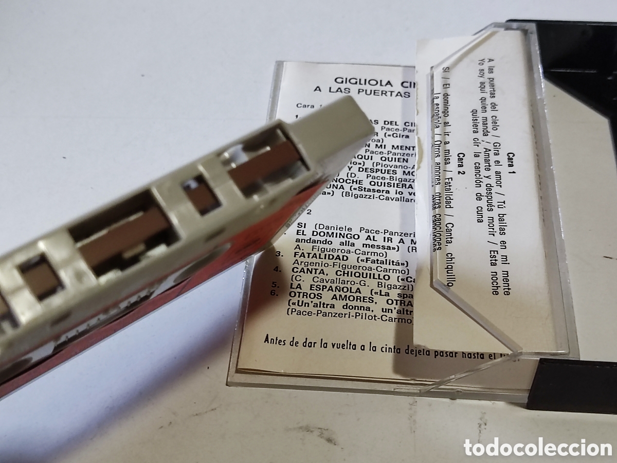 Casetes antiguos: Cinta caset Gigliola Cinquetti - Foto 2
