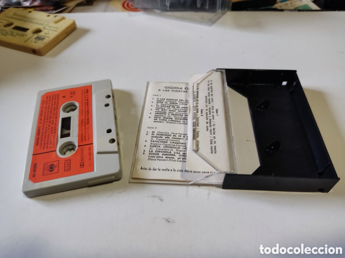 Casetes antiguos: Cinta caset Gigliola Cinquetti - Foto 3