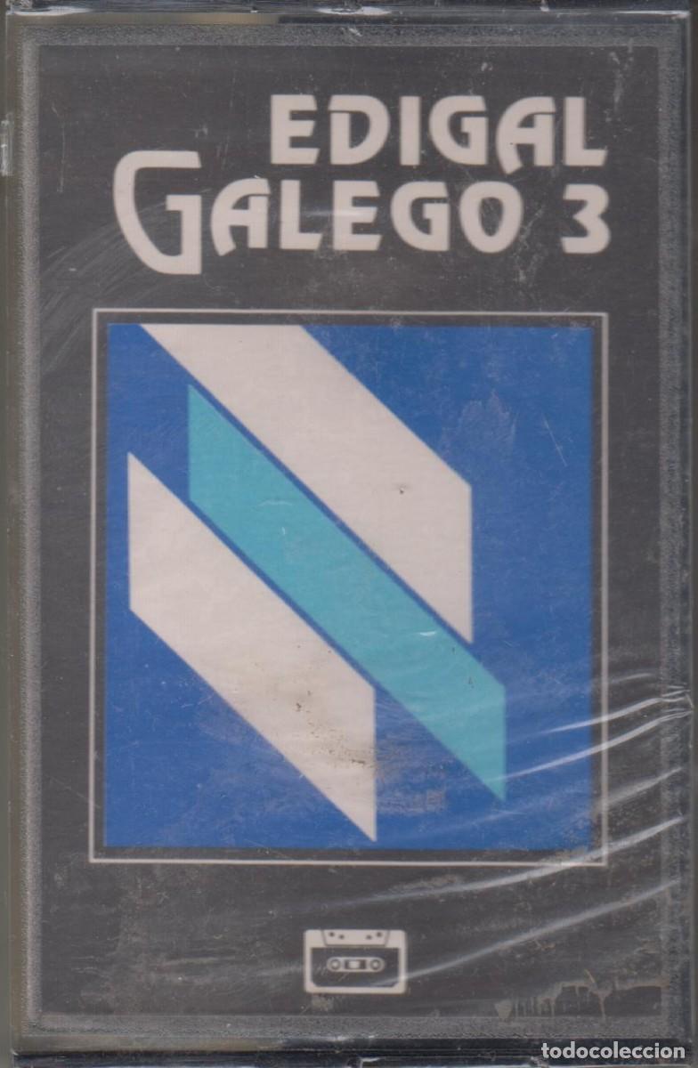 Casetes antiguos: Edigal Galego 3 cassette (Precintado) - Foto 1