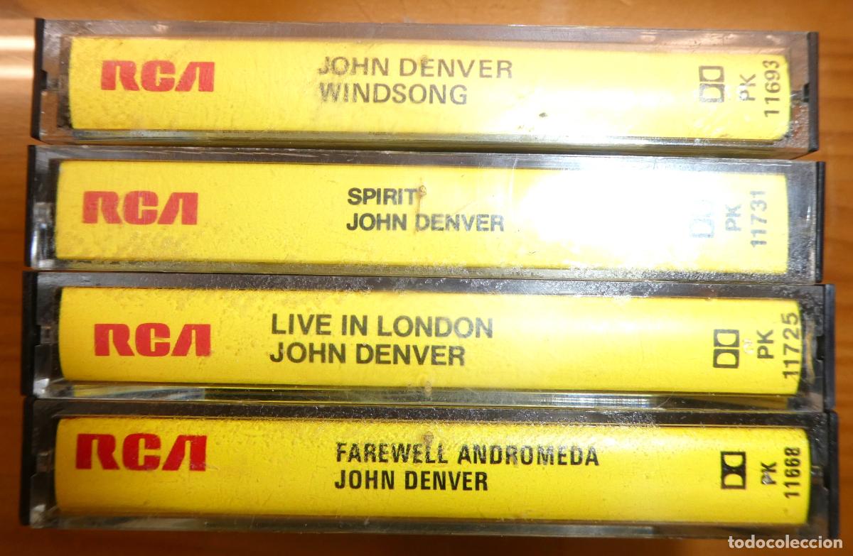 Casetes antiguos: 4 Cintas de Casette de John Denver - Foto 2