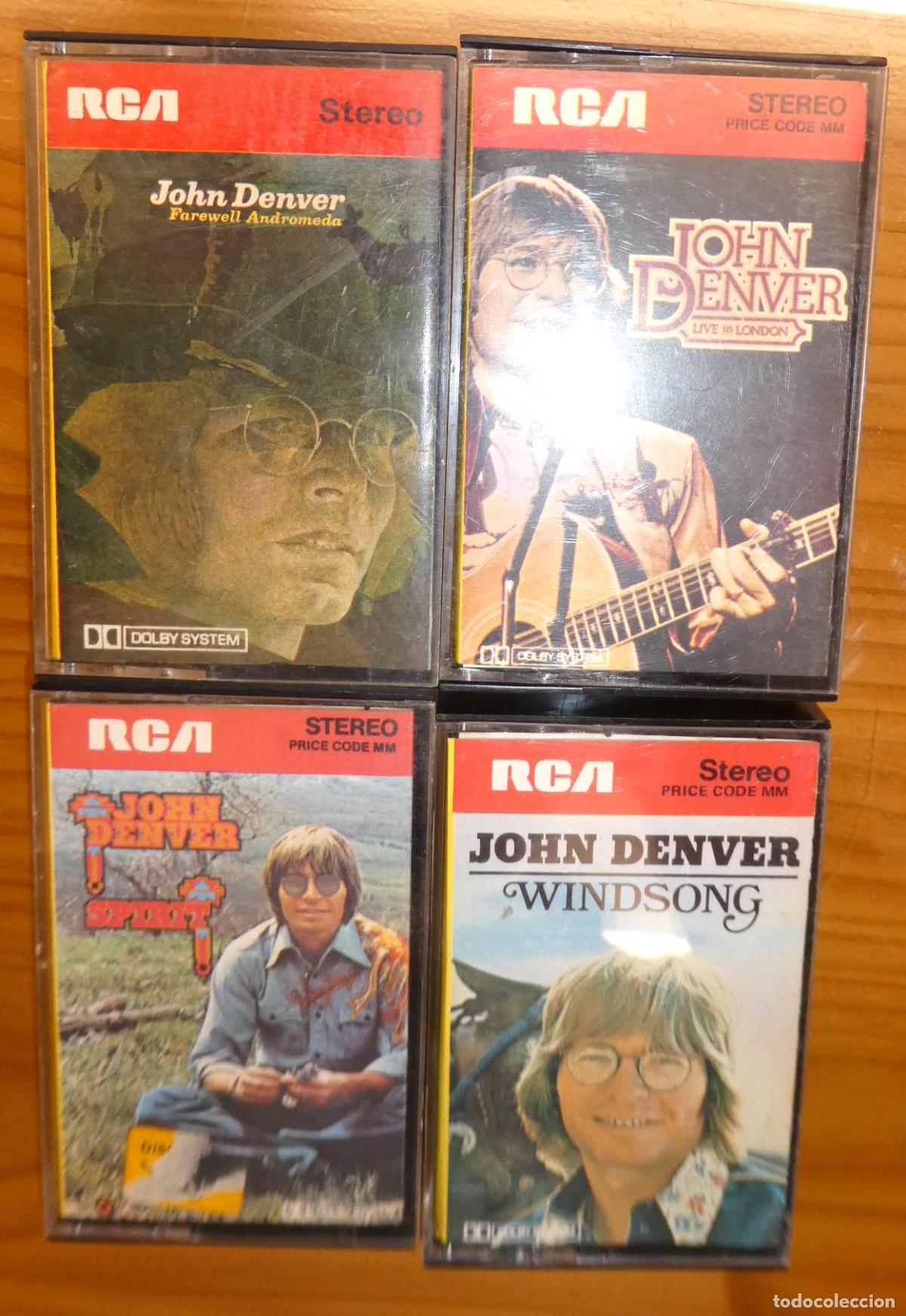 Casetes antiguos: 4 Cintas de Casette de John Denver - Foto 1