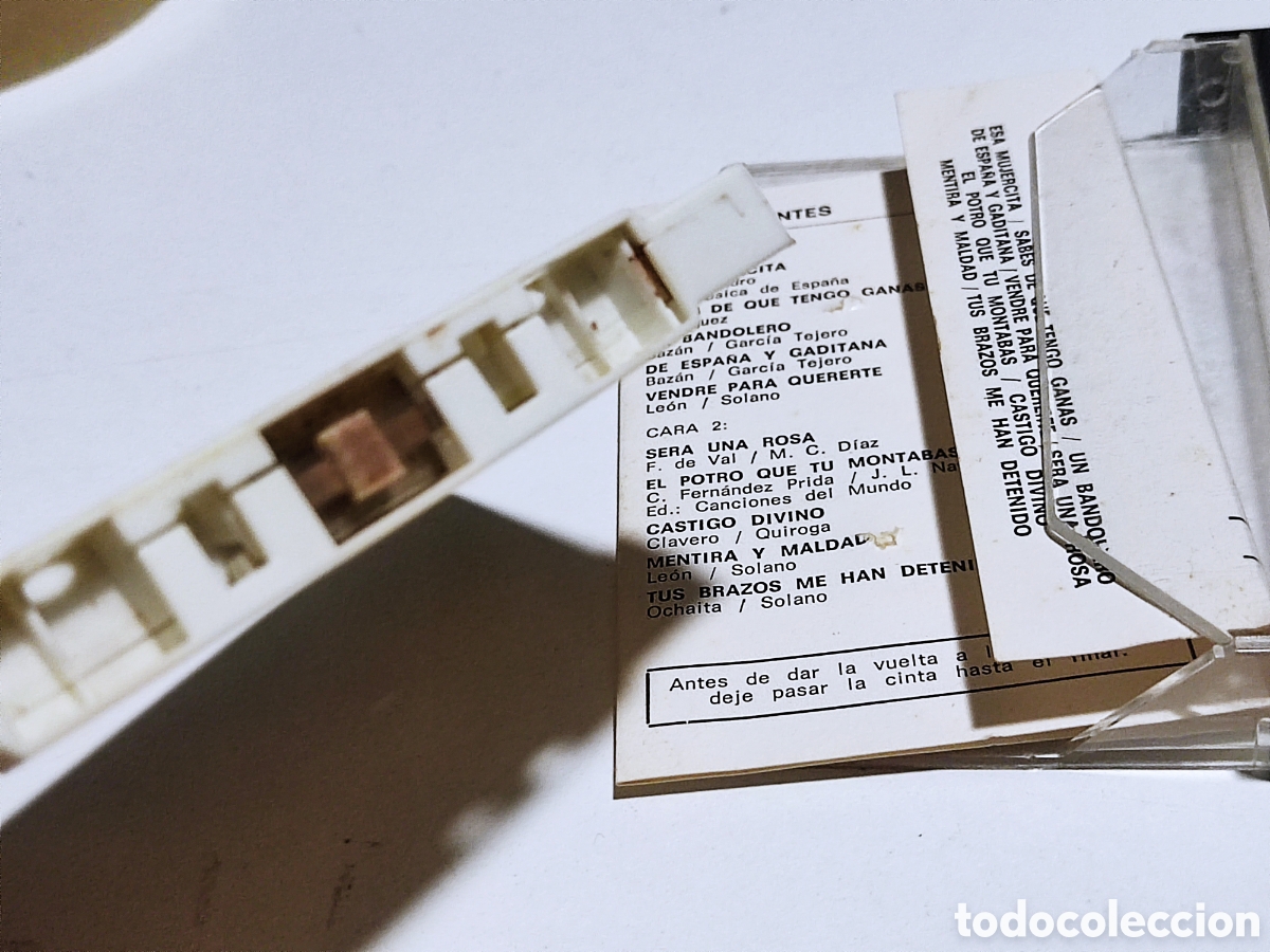 Casetes antiguos: Cinta caset Gracia montes - Foto 2