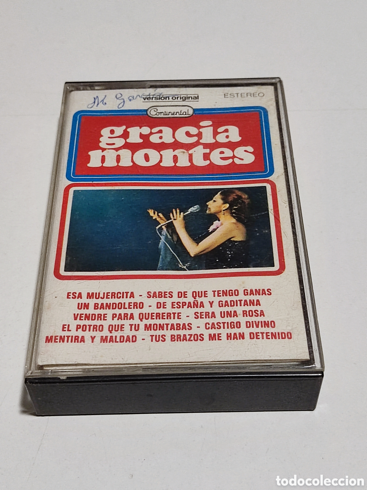 Casetes antiguos: Cinta caset Gracia montes - Foto 1