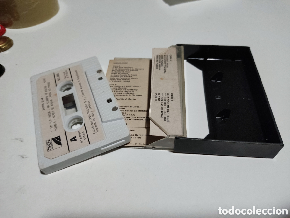 Casetes antiguos: Cinta caset Emilia D&iacute;az - Foto 2