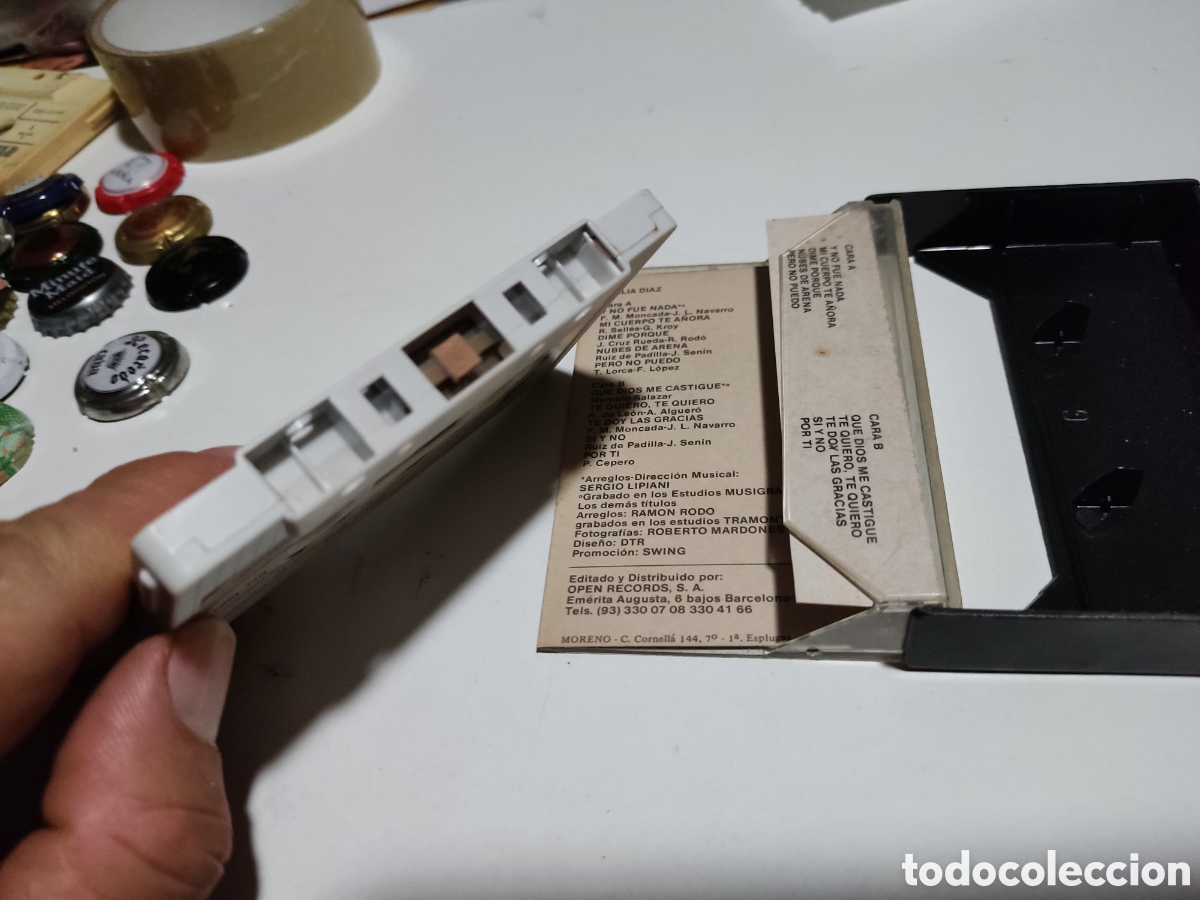 Casetes antiguos: Cinta caset Emilia D&iacute;az - Foto 3